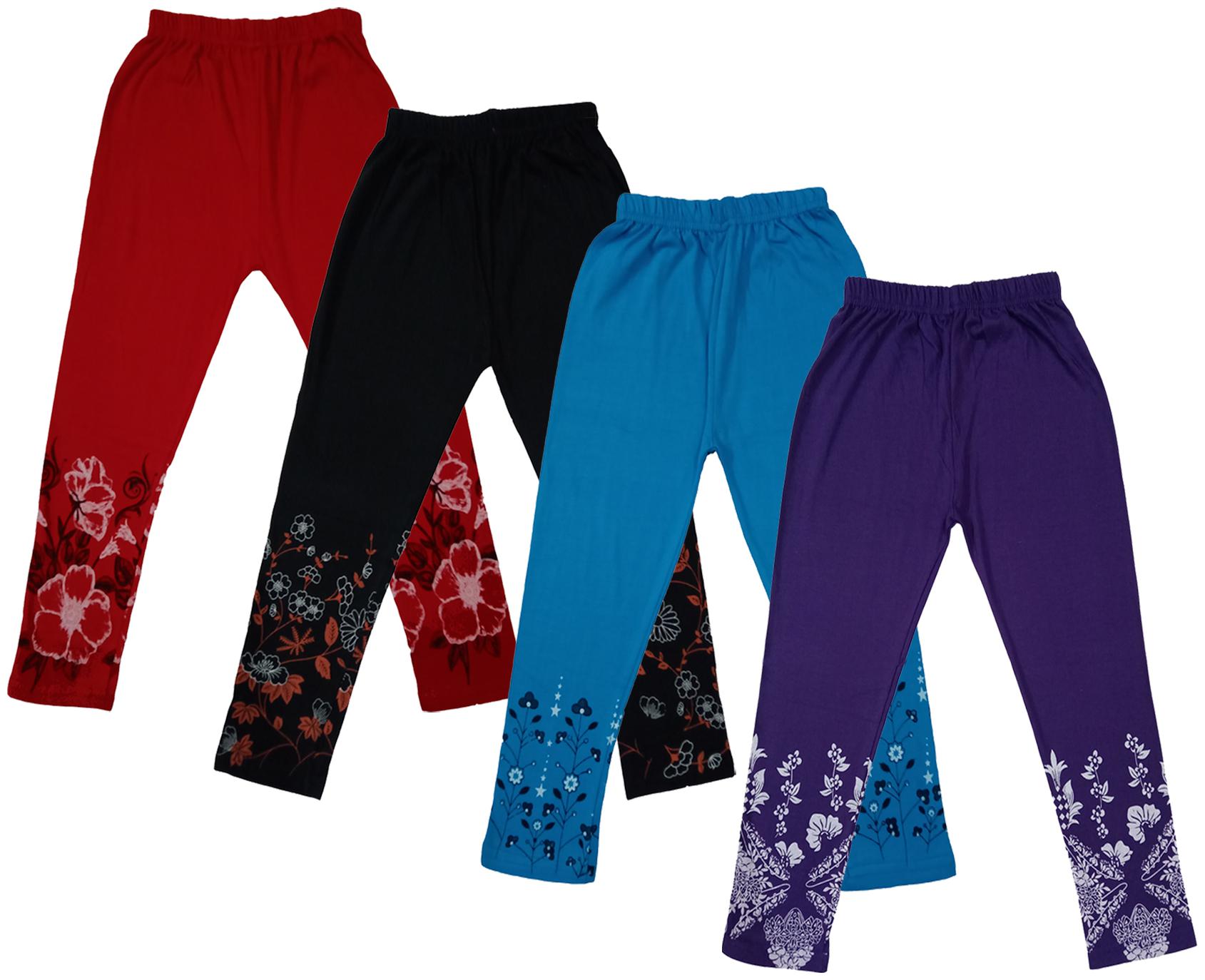 

Indiweaves Girl Cotton Printed Capri - Multi