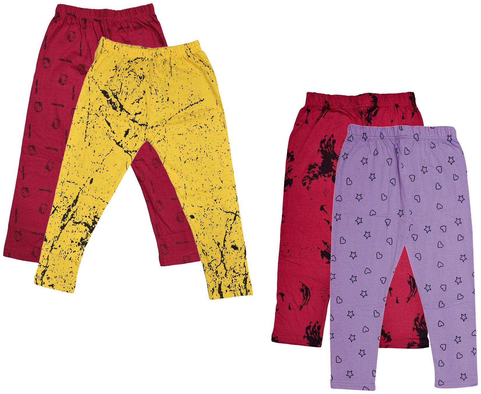 

Indiweaves Girl Cotton Printed Capri - Multi