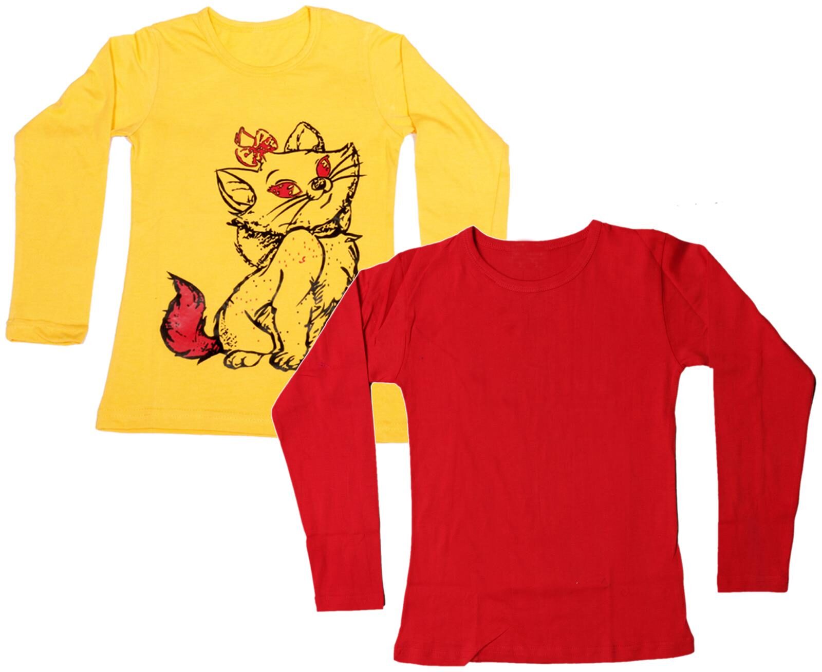 

Indiweaves Girl Cotton Printed T shirt - Multi