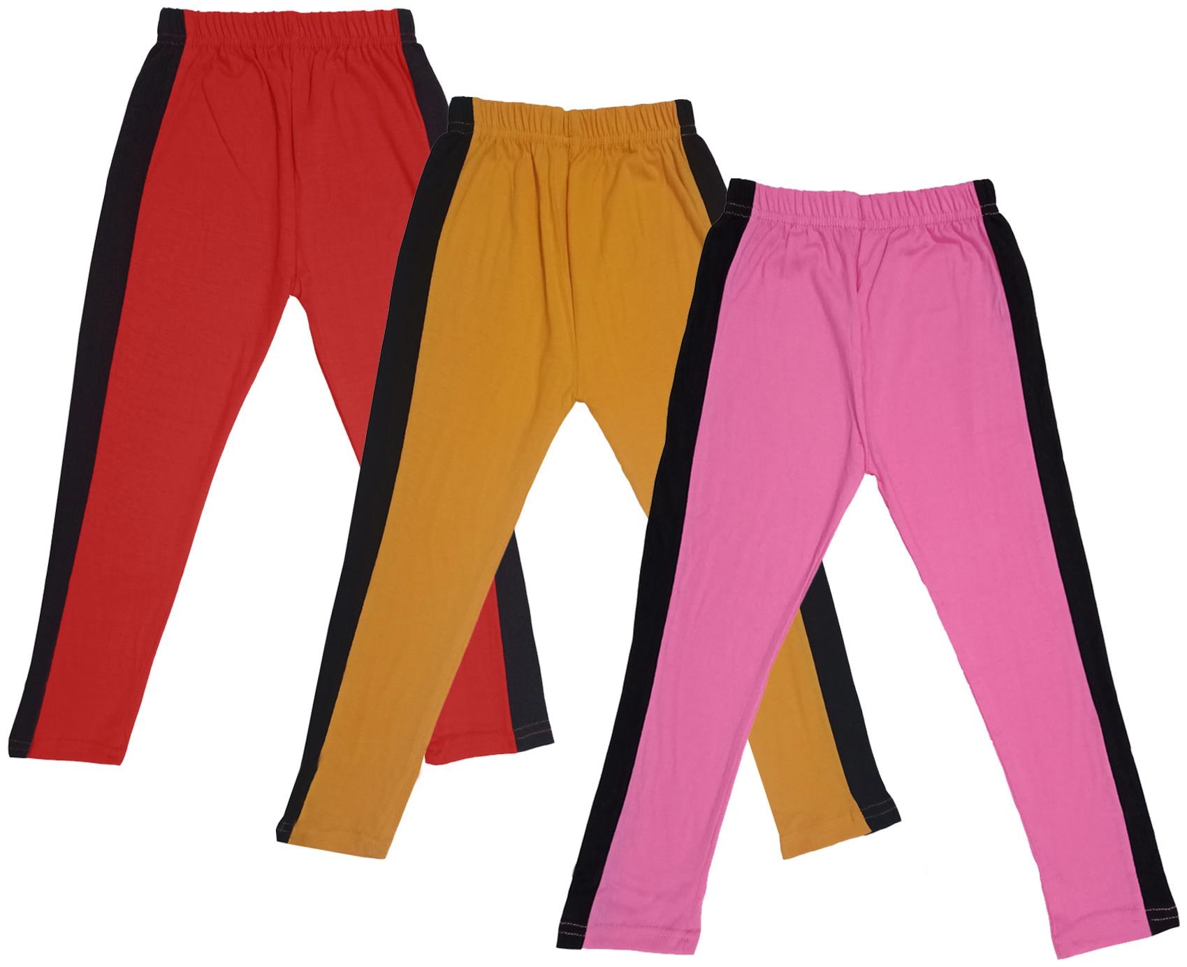 

Indiweaves Girl Cotton Solid Capri - Multi