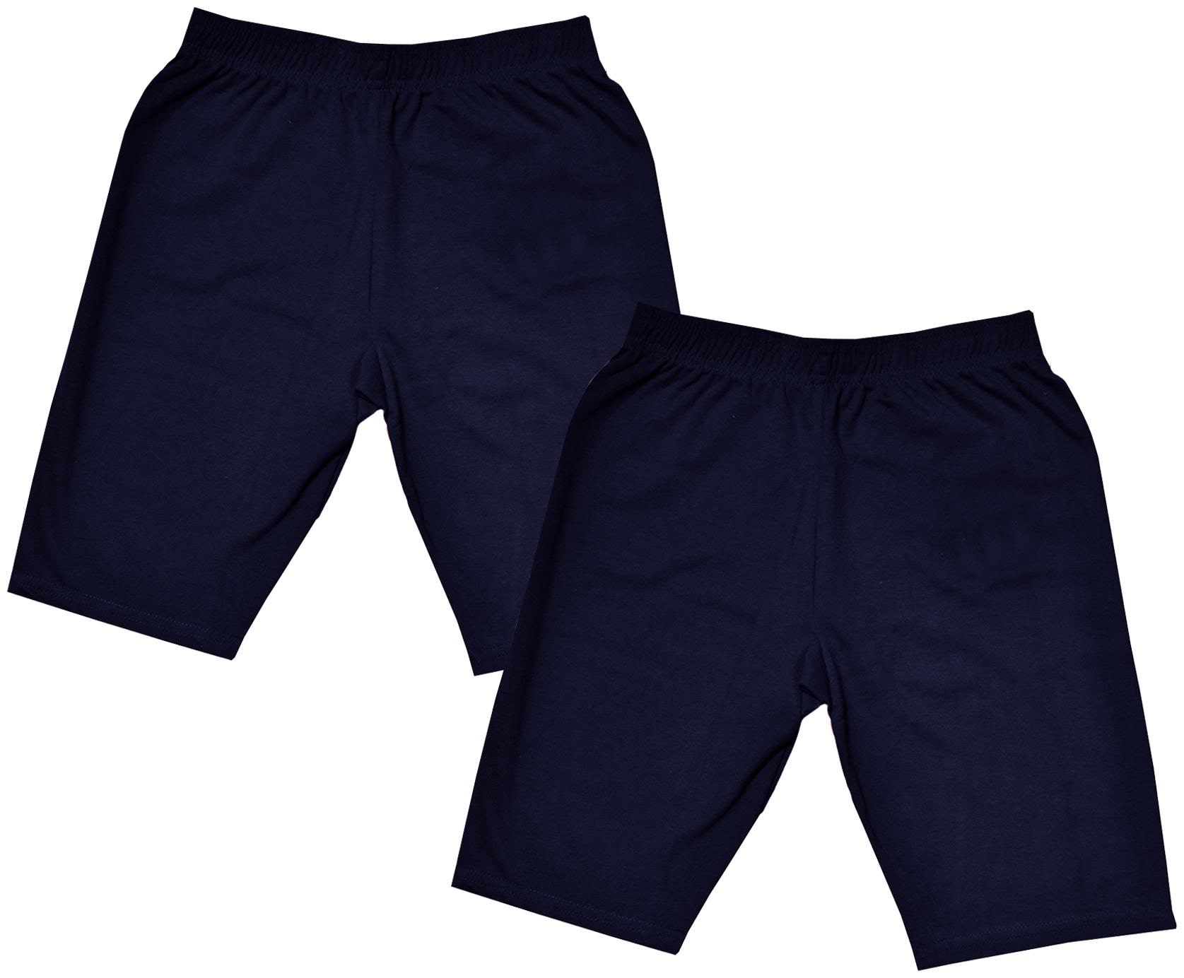 

Indiweaves Girl Cotton Solid Regular shorts - Blue