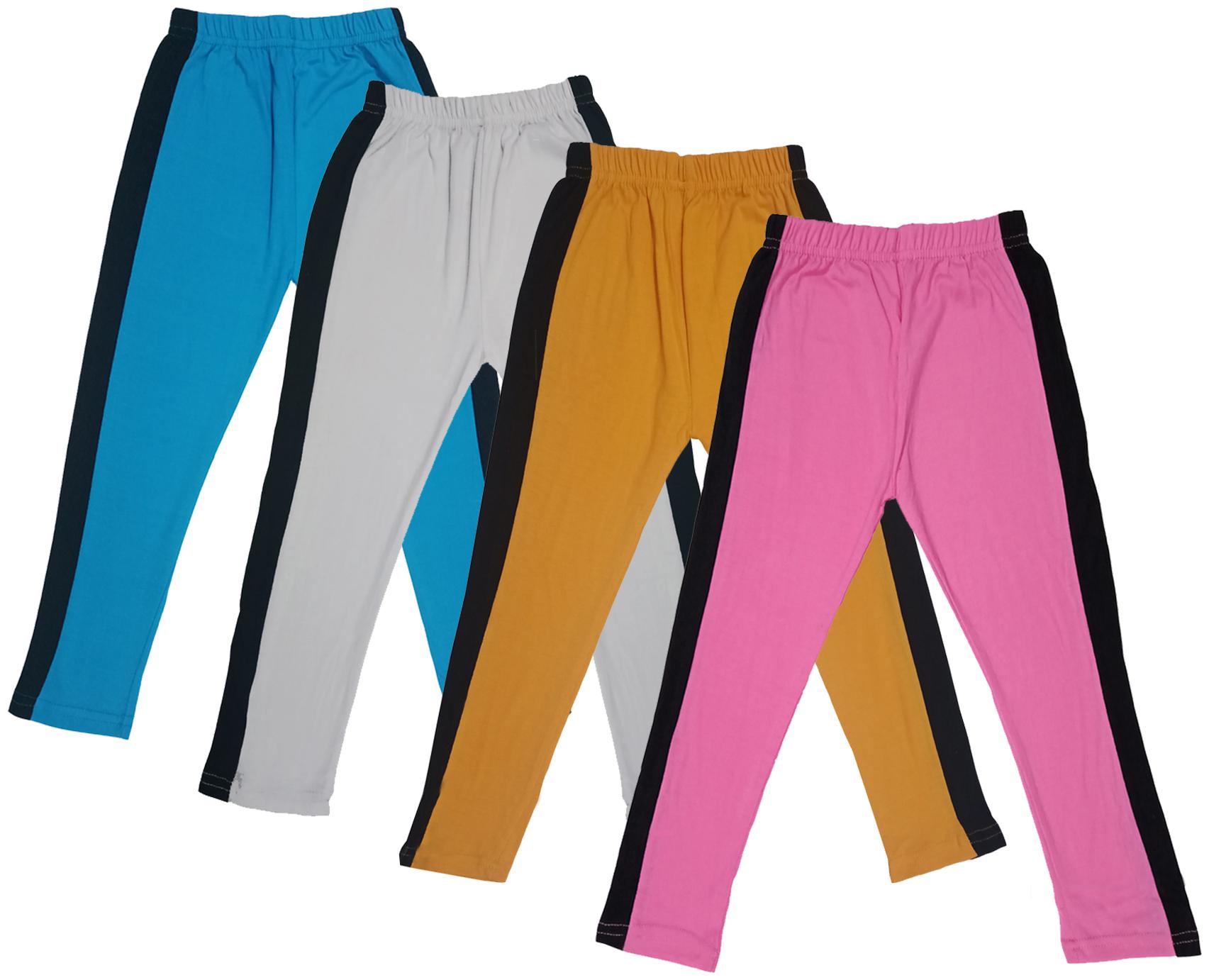 

Indiweaves Girl Cotton Solid Capri - Multi