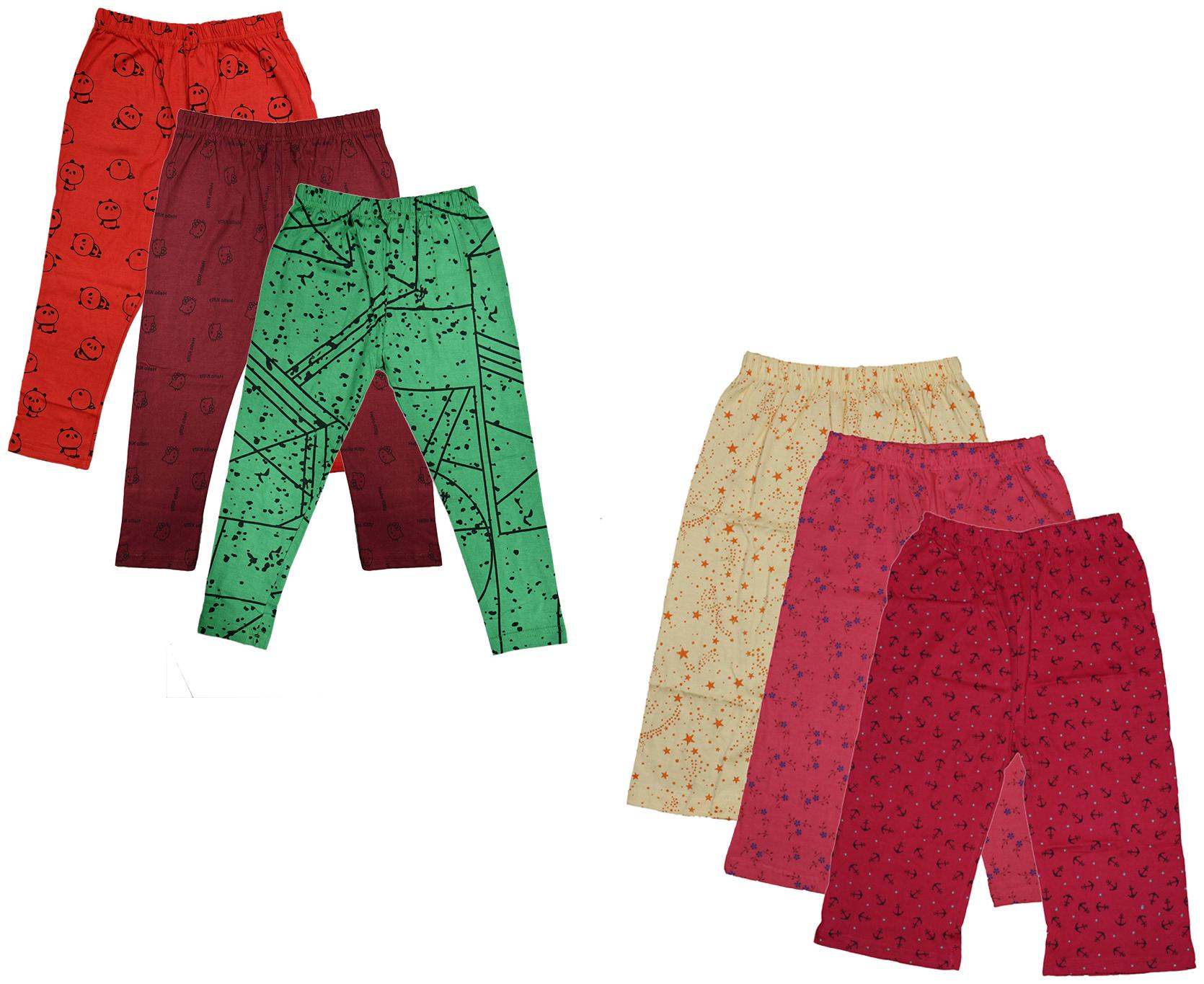 

Indiweaves Girl Cotton Printed Capri - Multi