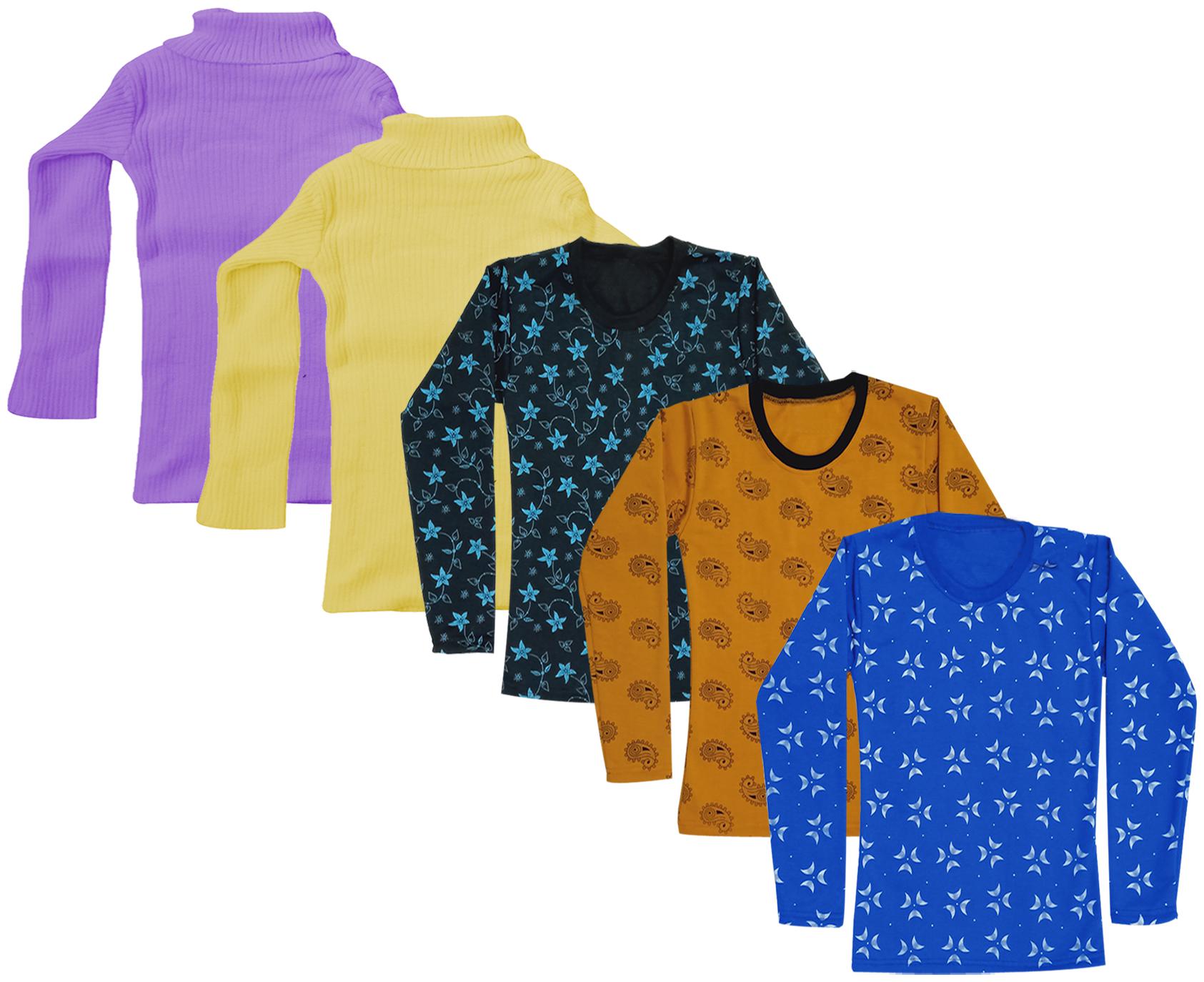 

Indiweaves Girl Wool Printed T shirt - Multi