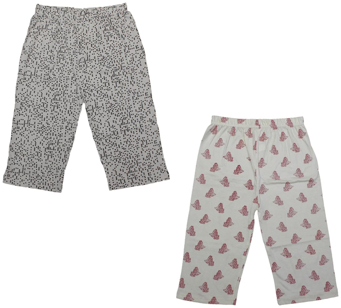 

Indiweaves Girl Cotton Printed Capri - Multi