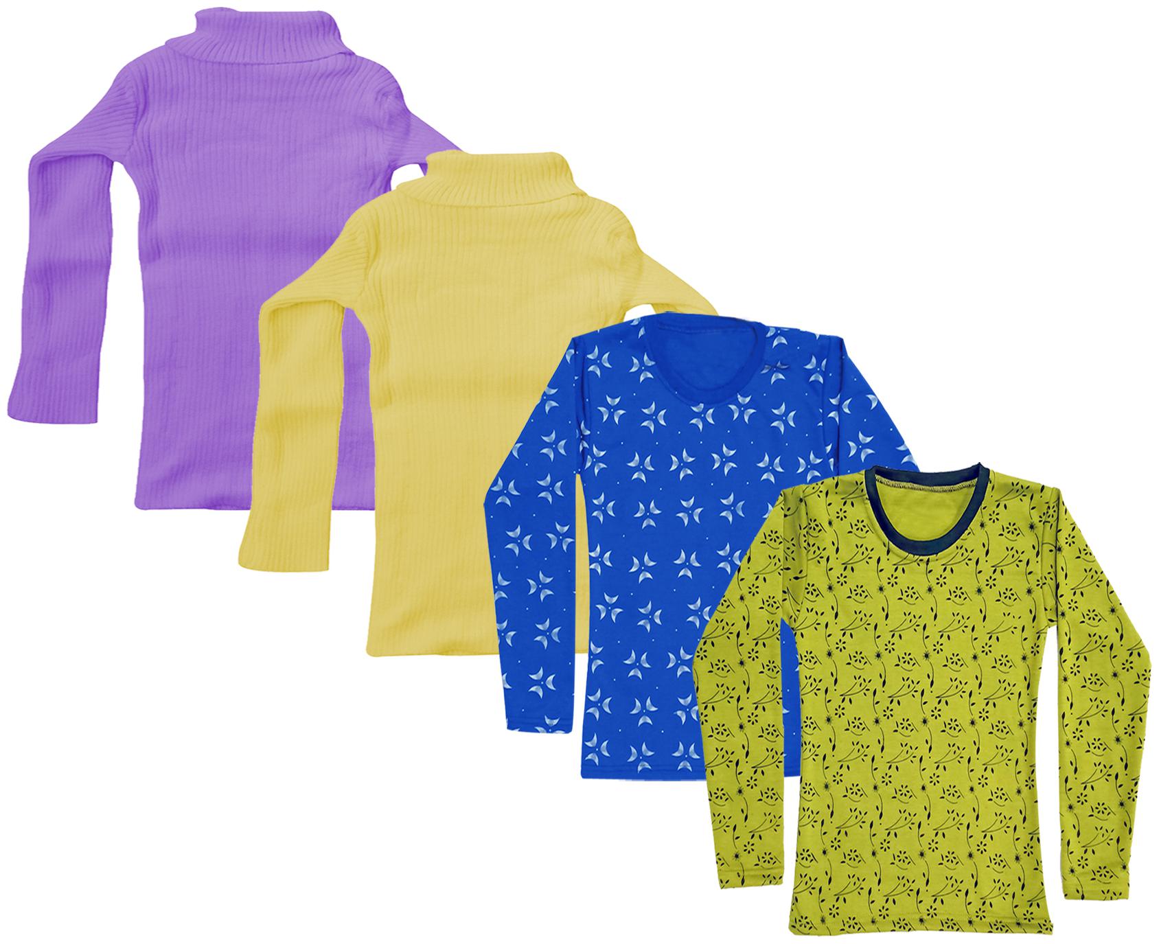 

Indiweaves Girl Wool Printed T shirt - Multi