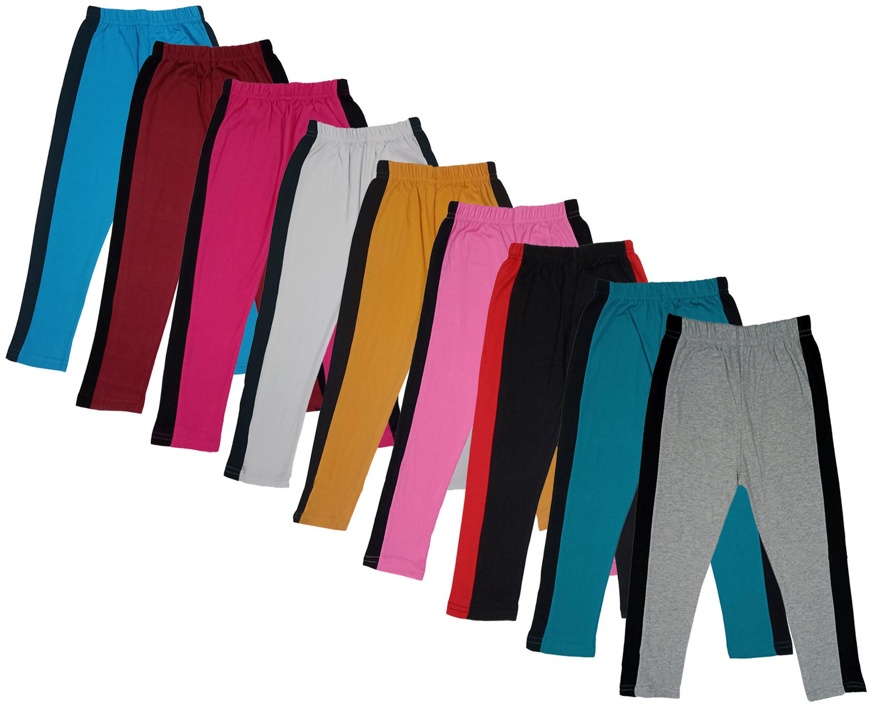 

Indiweaves Girl Cotton Solid Capri - Multi