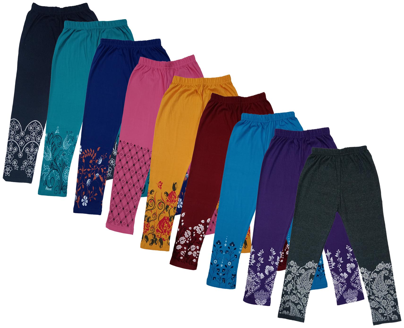 

Indiweaves Girl Cotton Printed Capri - Multi