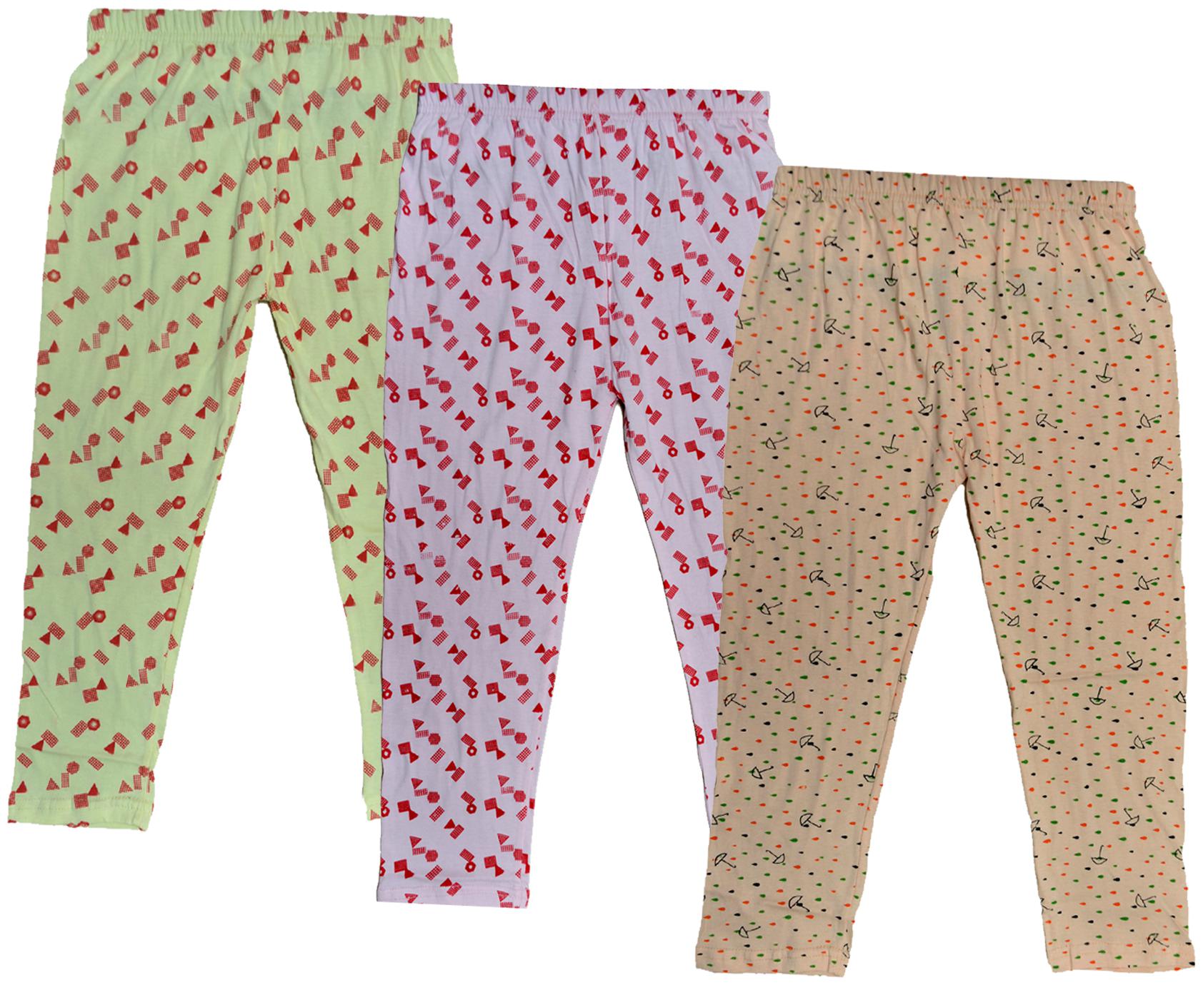 

Indiweaves Girl Cotton Printed Capri - Multi