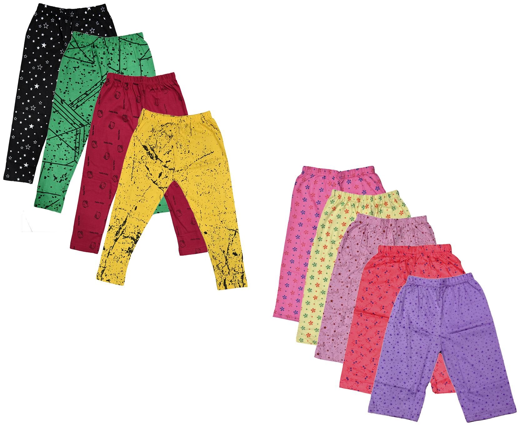

Indiweaves Girl Cotton Printed Capri - Multi