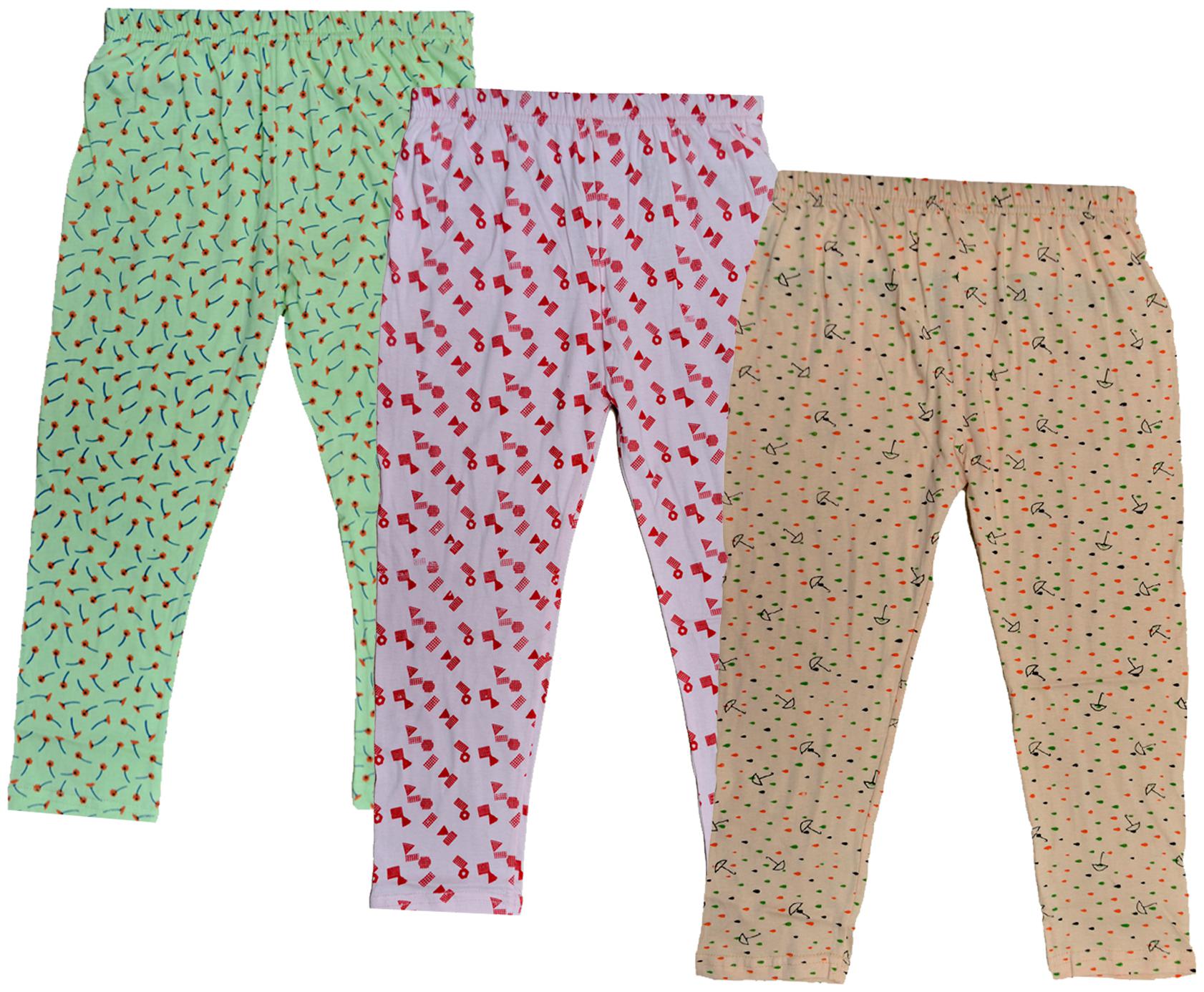 

Indiweaves Girl Cotton Printed Capri - Multi