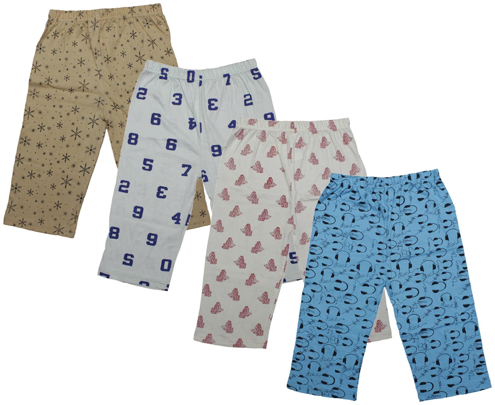 

Indiweaves Girl Cotton Printed Capri - Multi