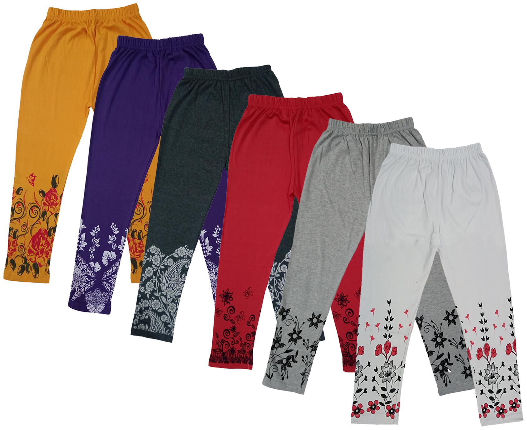 

Indiweaves Girl Cotton Printed Capri - Multi