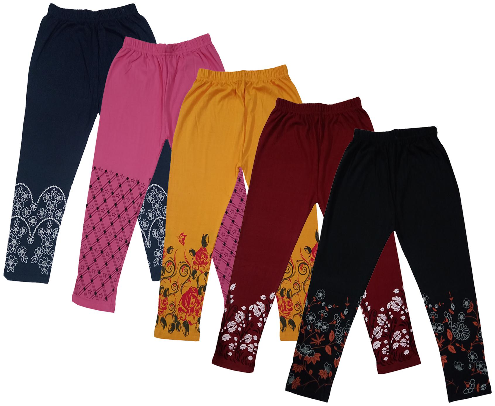 

Indiweaves Girl Cotton Printed Capri - Multi