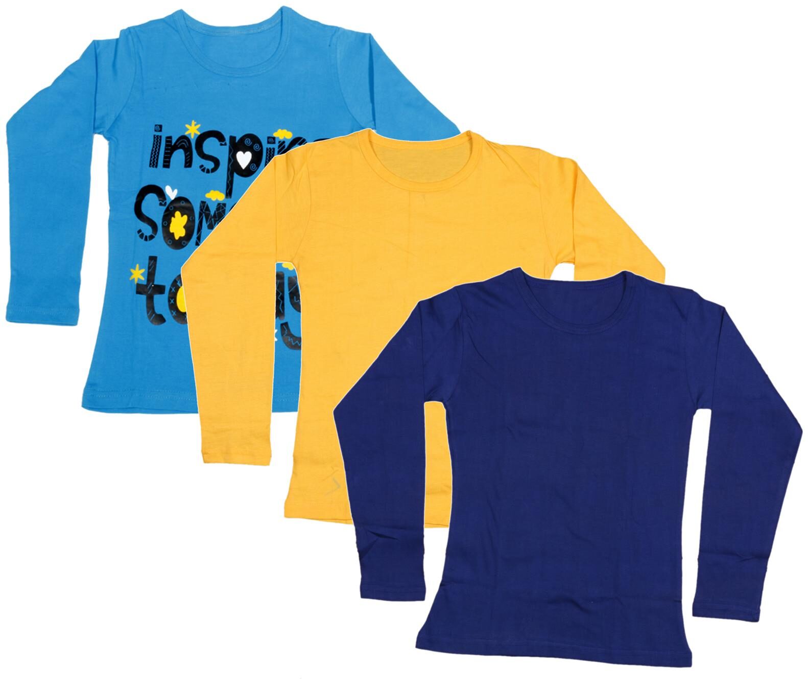 

Indiweaves Girl Cotton Printed T shirt - Multi