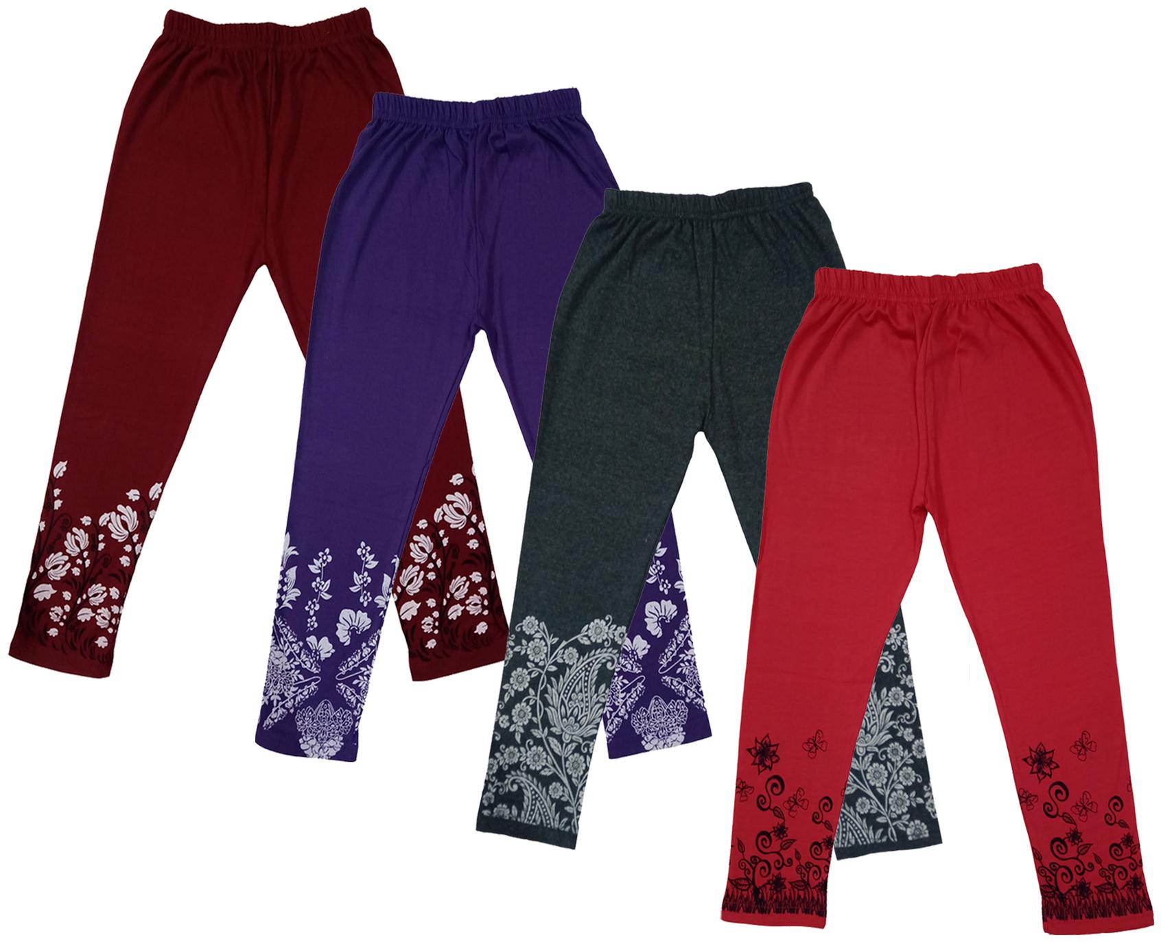 

Indiweaves Girl Cotton Printed Capri - Multi