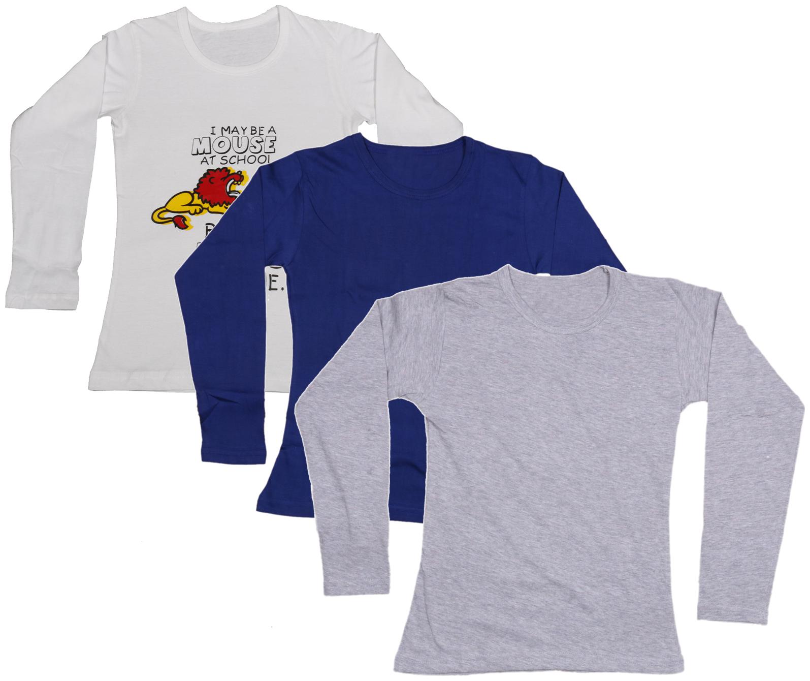 

Indiweaves Girl Cotton Printed T shirt - Multi