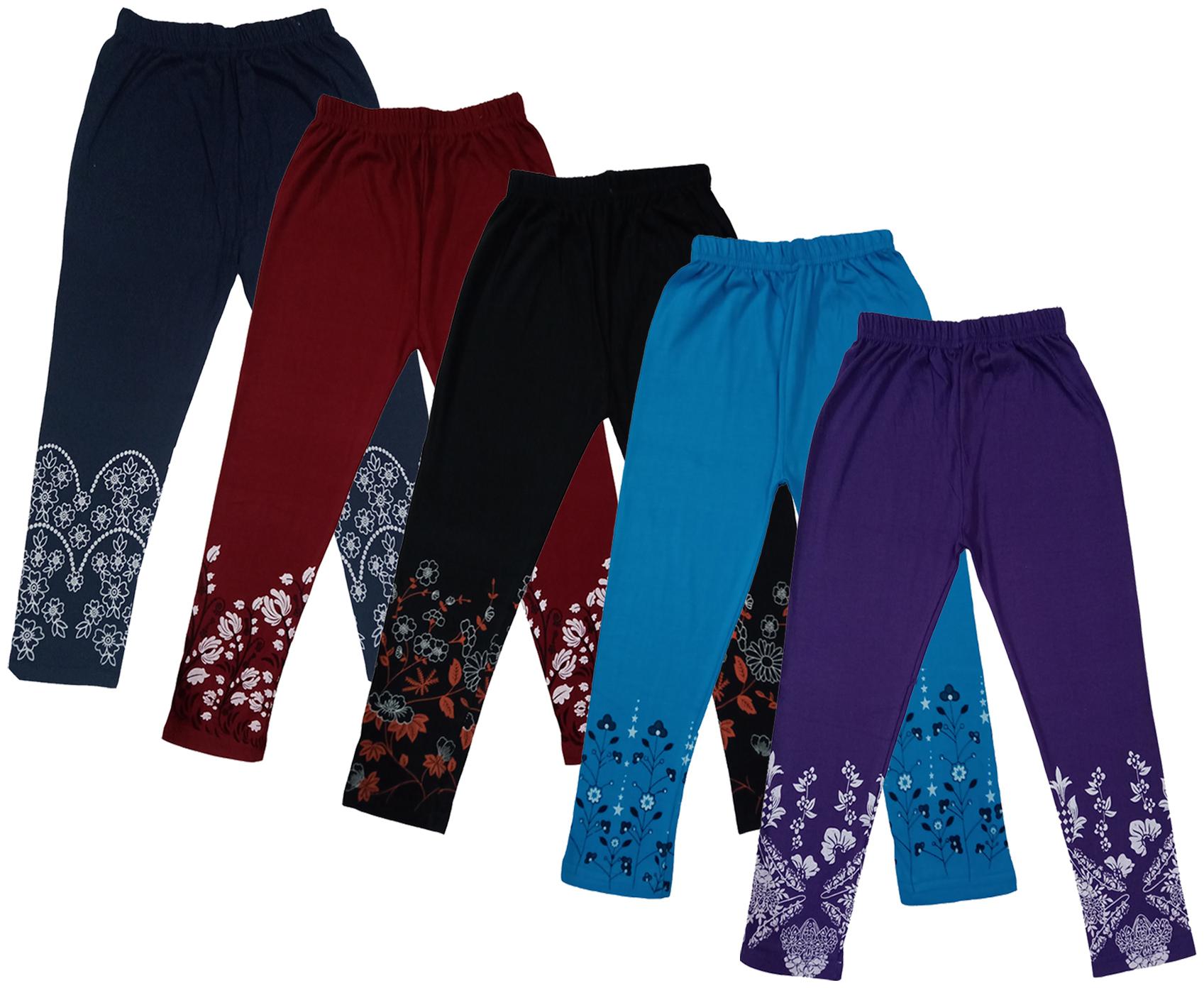 

Indiweaves Girl Cotton Printed Capri - Multi