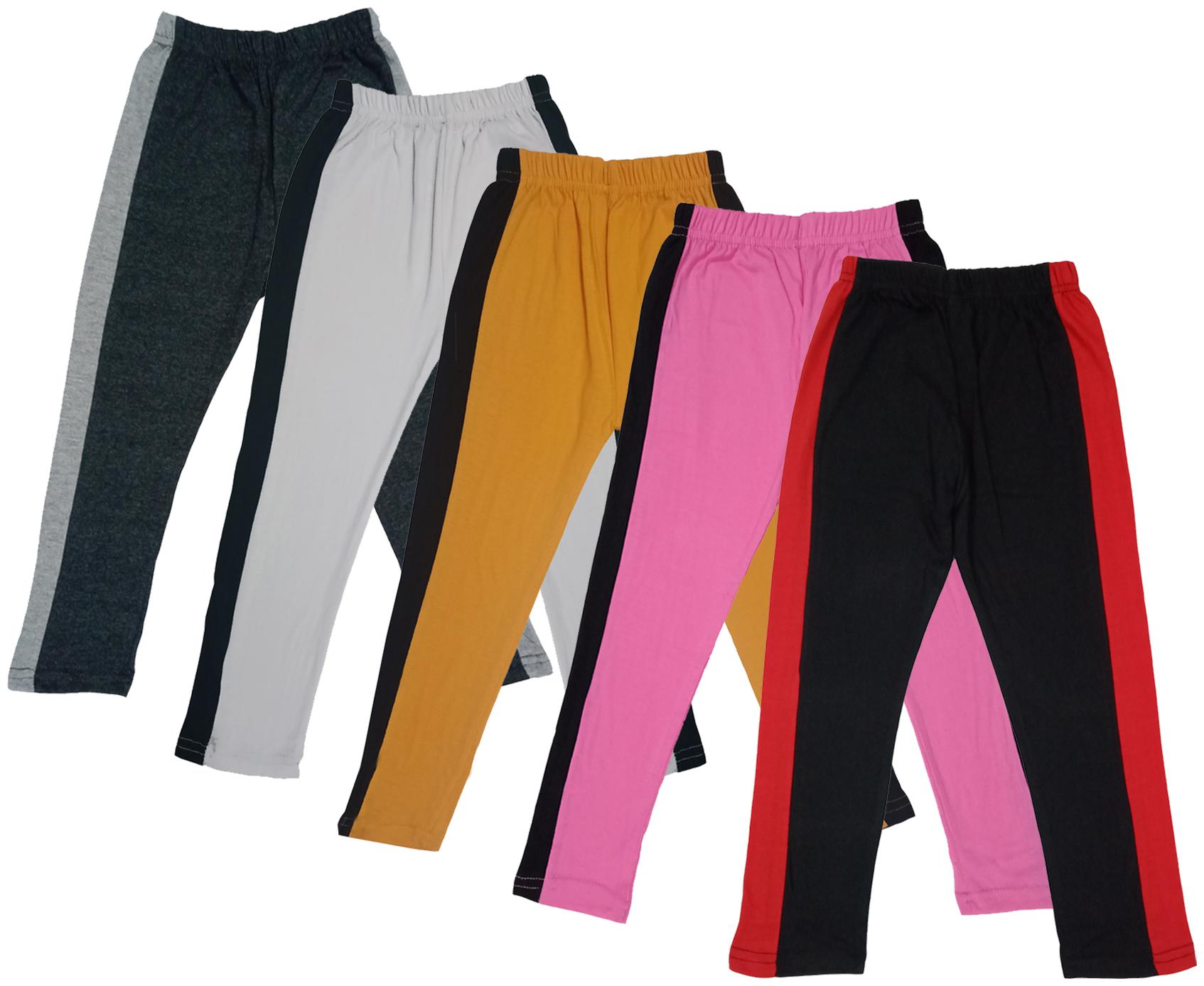 

Indiweaves Girl Cotton Solid Capri - Multi