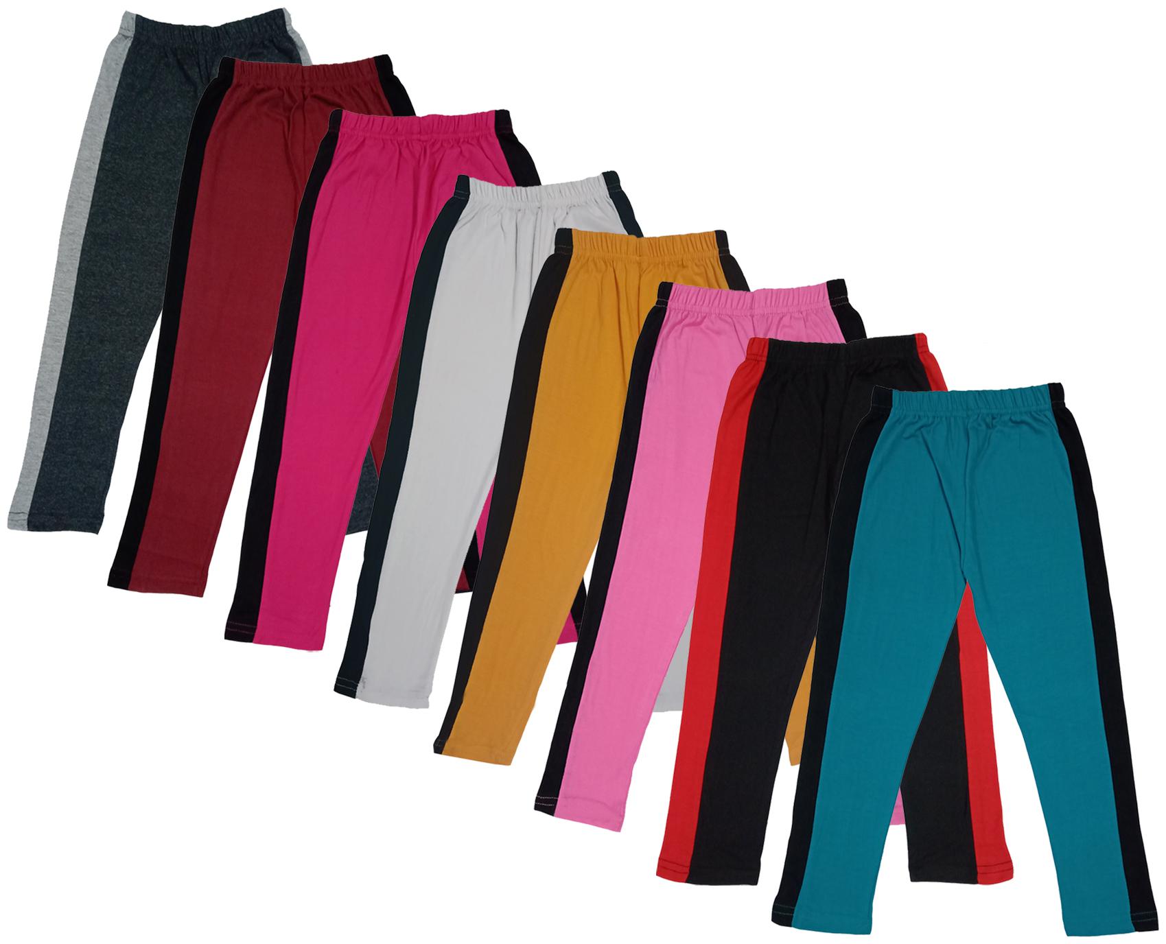 

Indiweaves Girl Cotton Solid Capri - Multi