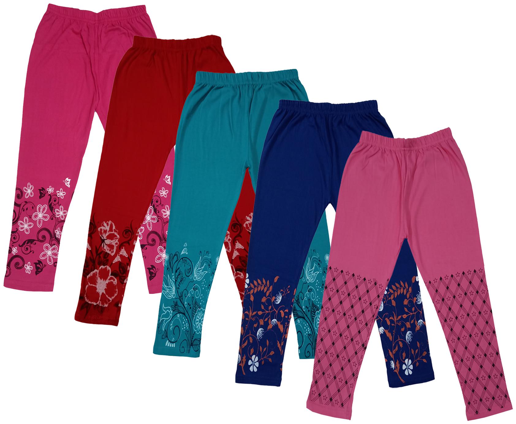 

Indiweaves Girl Cotton Printed Capri - Multi