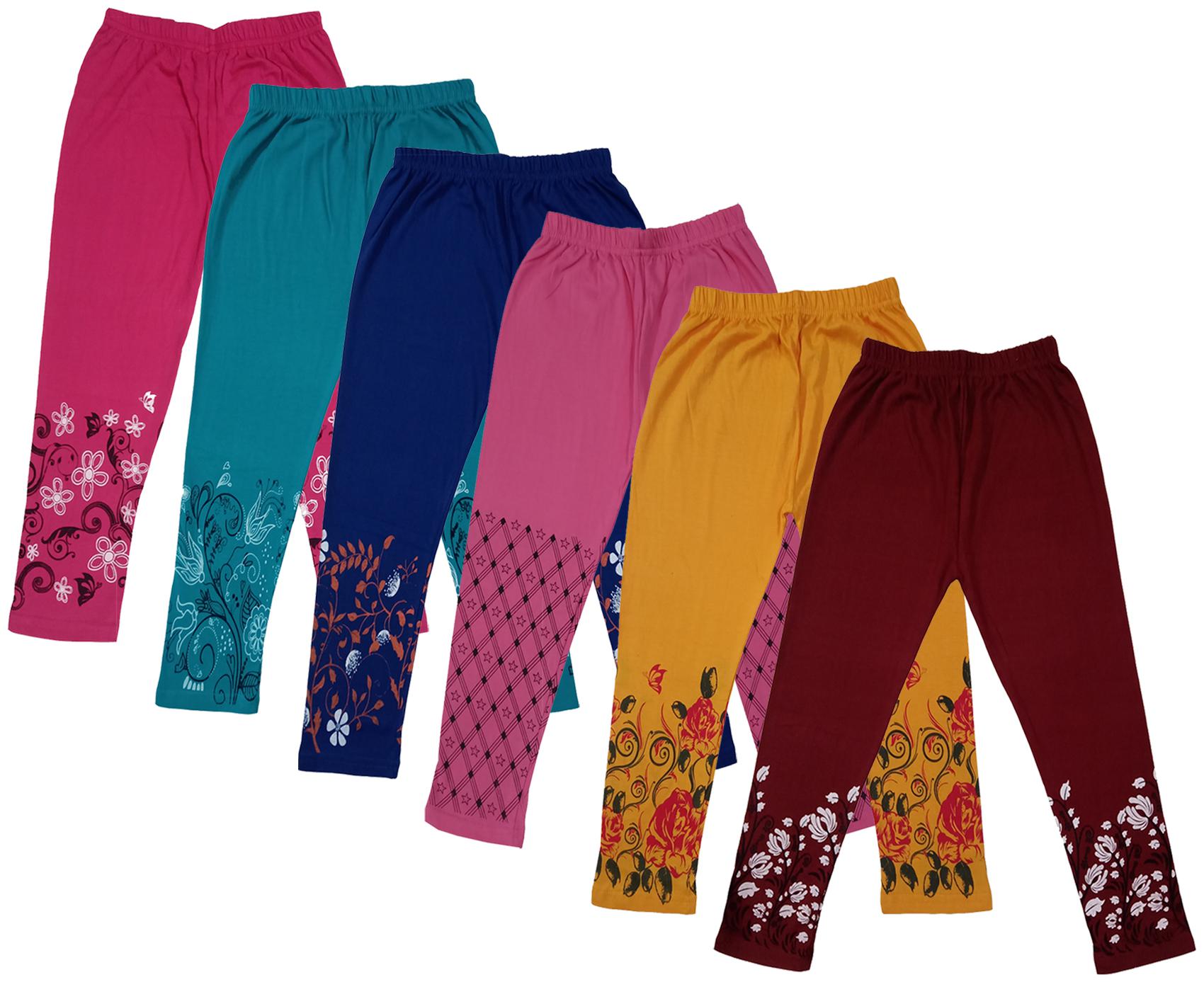 

Indiweaves Girl Cotton Printed Capri - Multi