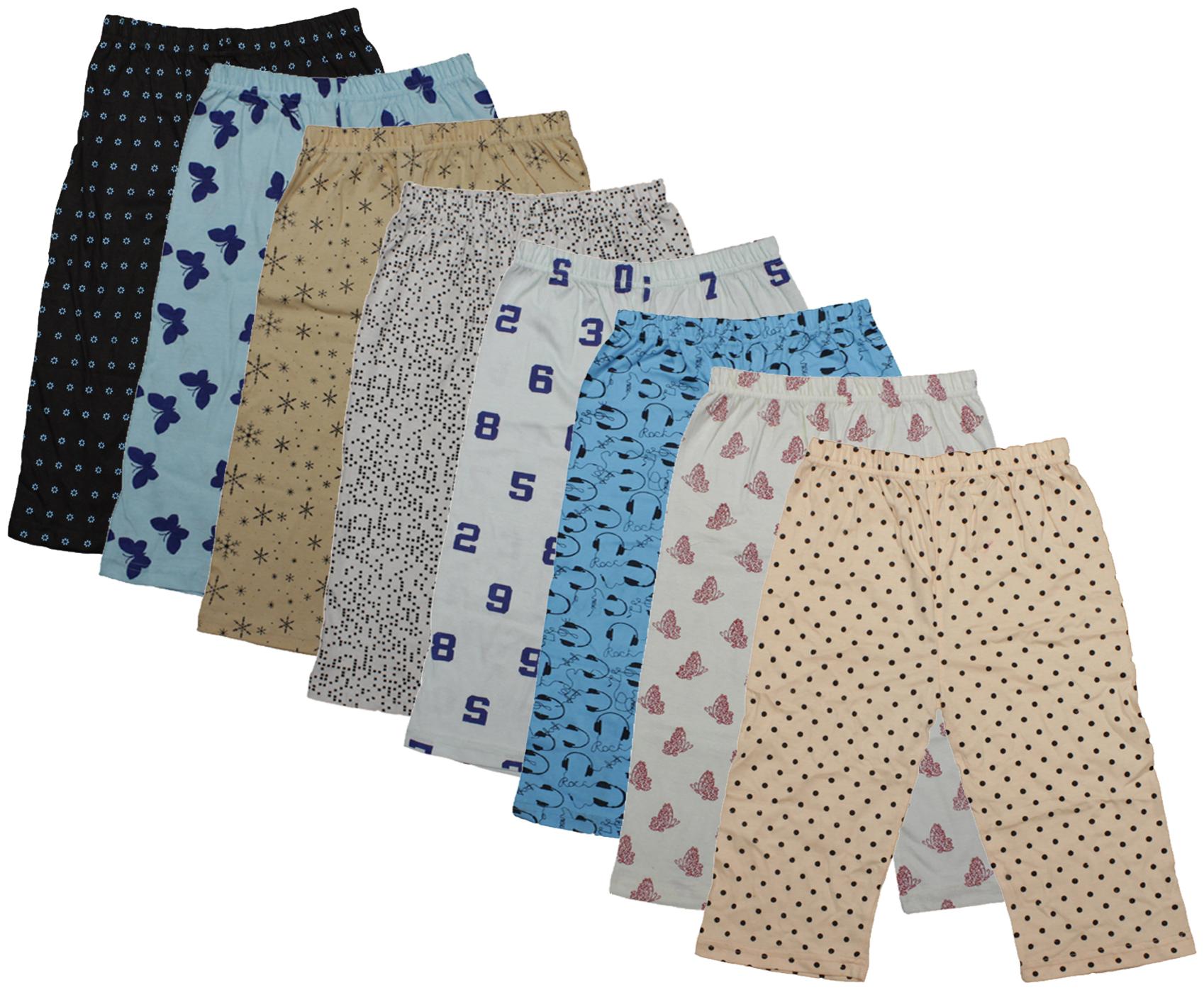 

Indiweaves Girl Cotton Printed Capri - Multi