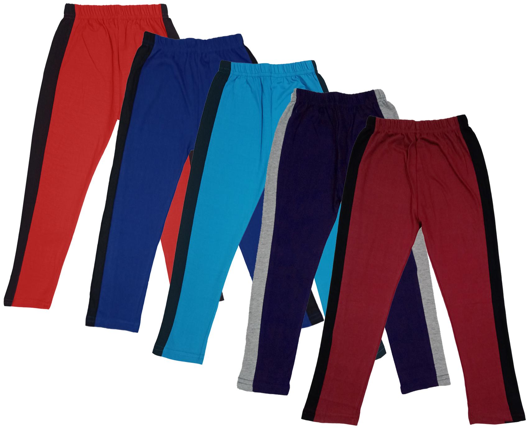 

Indiweaves Girl Cotton Solid Capri - Multi