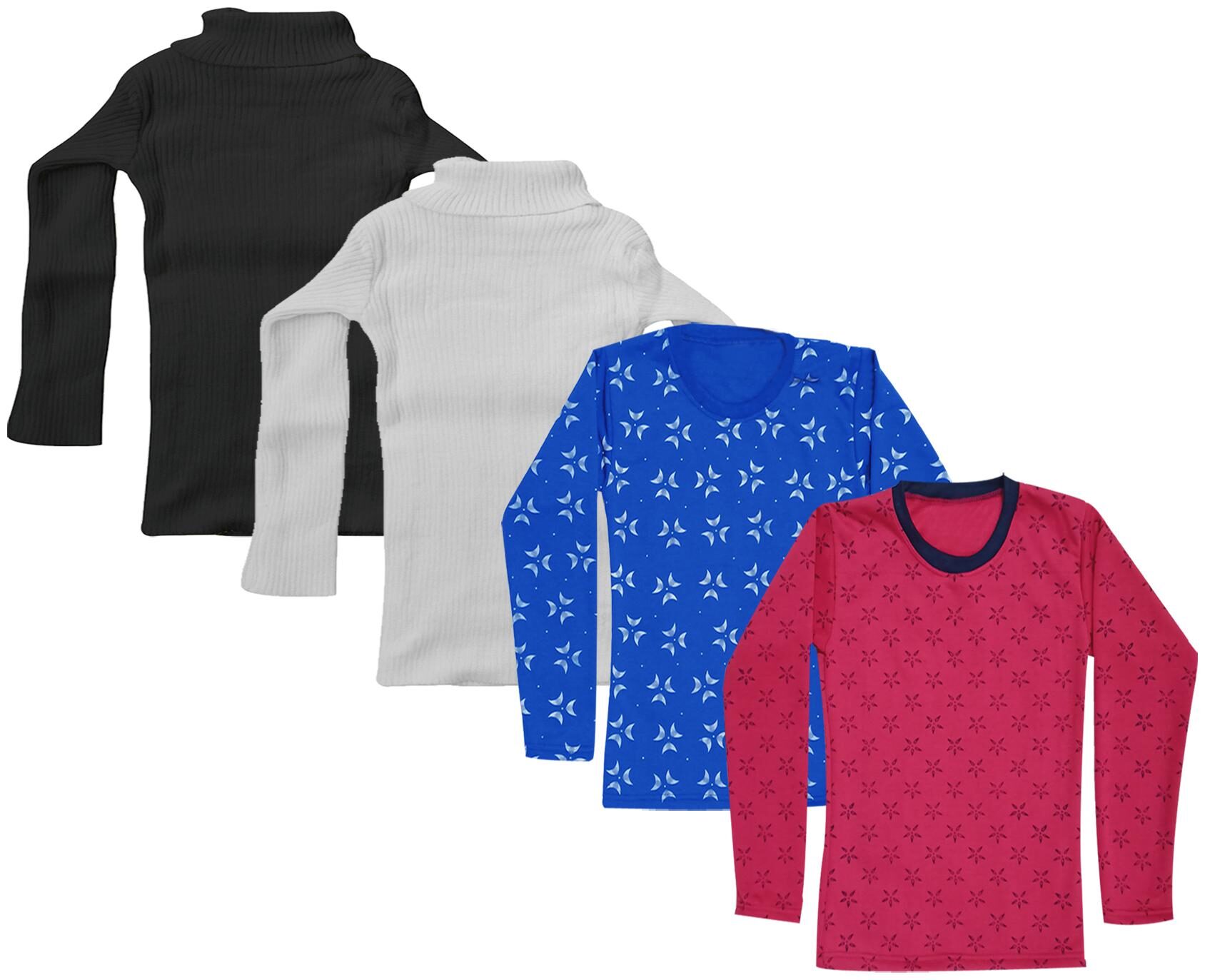 

Indiweaves Girl Wool Printed T shirt - Multi