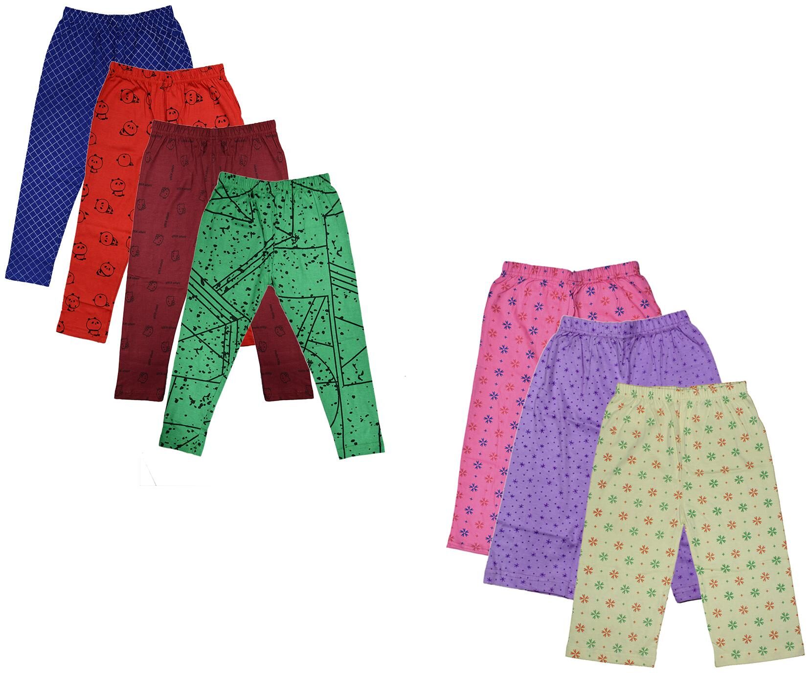 

Indiweaves Girl Cotton Printed Capri - Multi