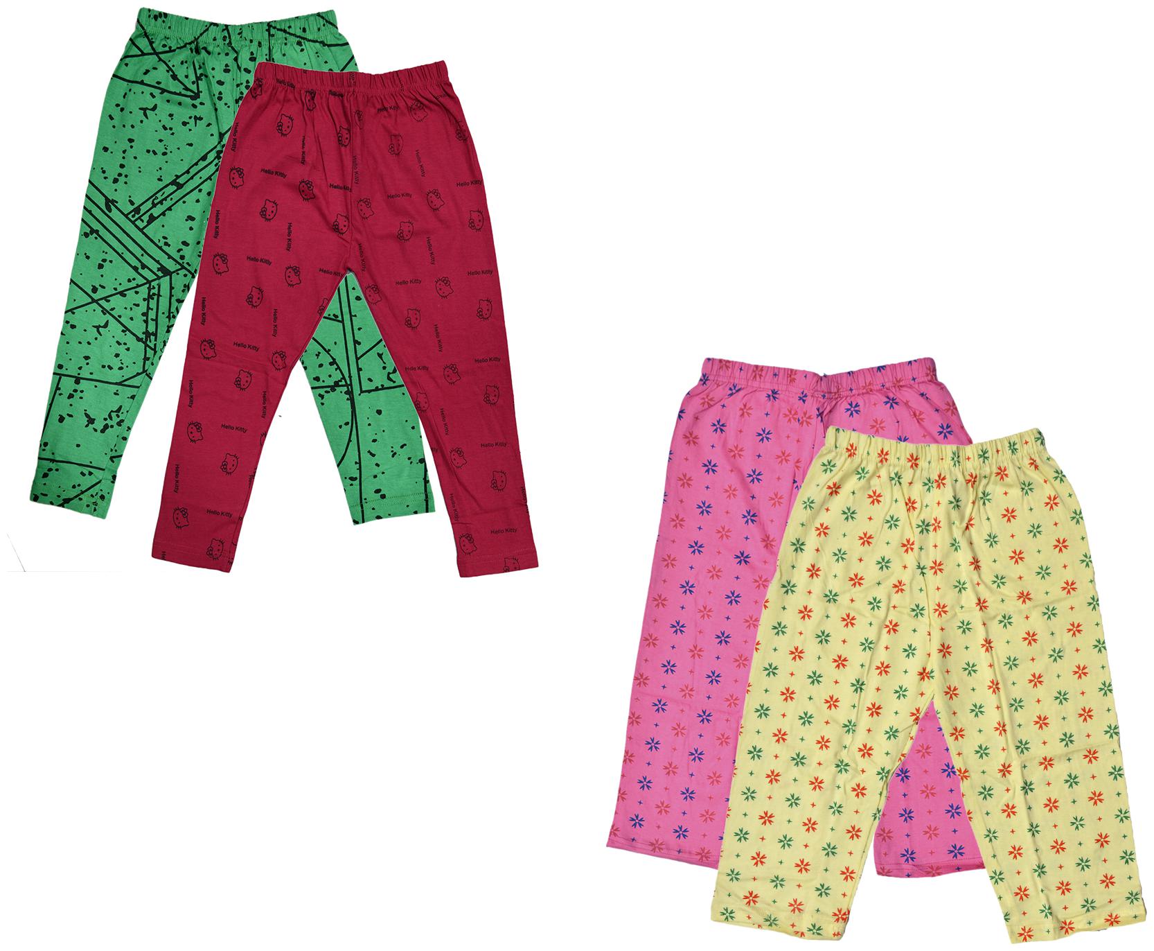 

Indiweaves Girl Cotton Printed Capri - Multi