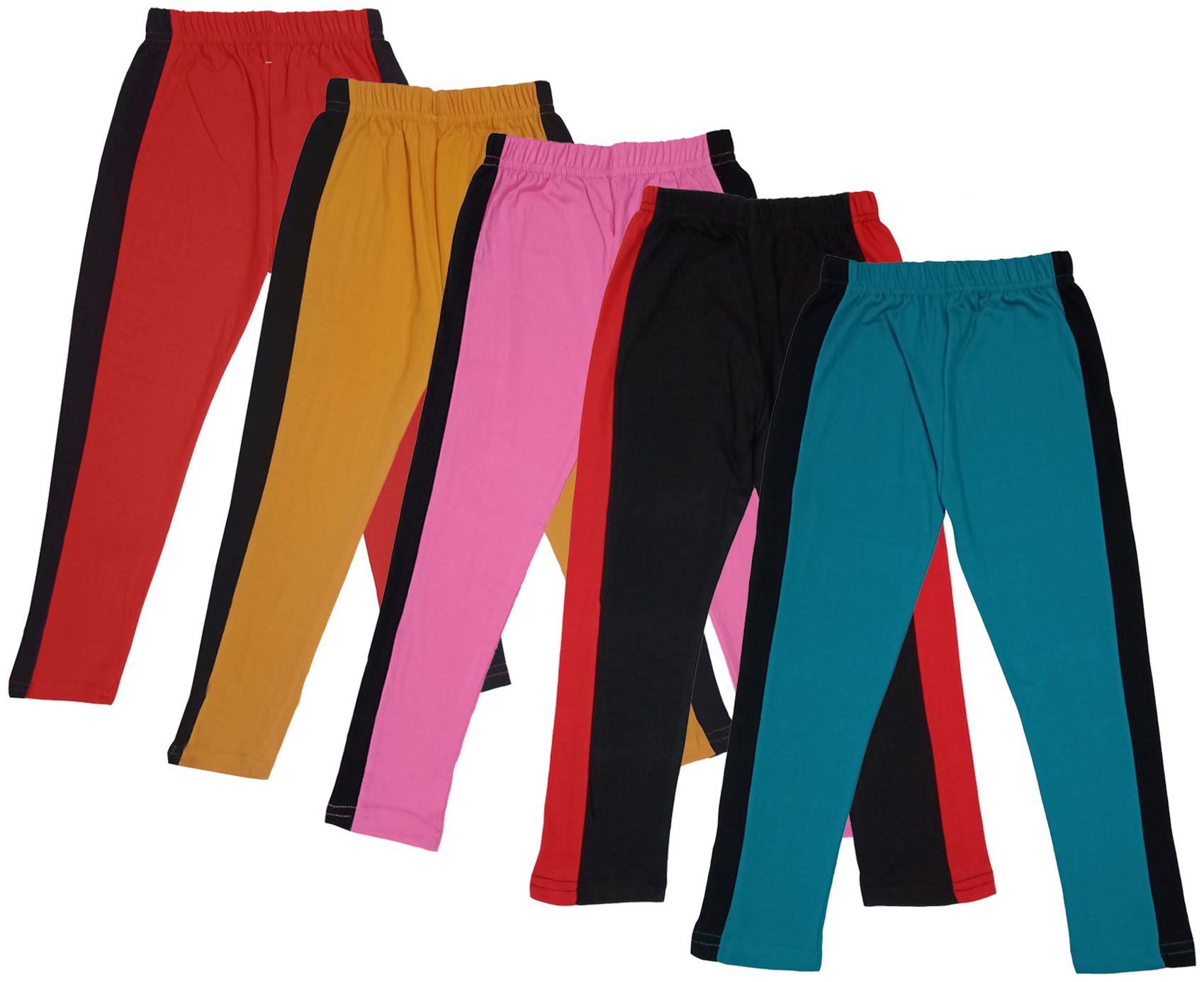 

Indiweaves Girl Cotton Solid Capri - Multi