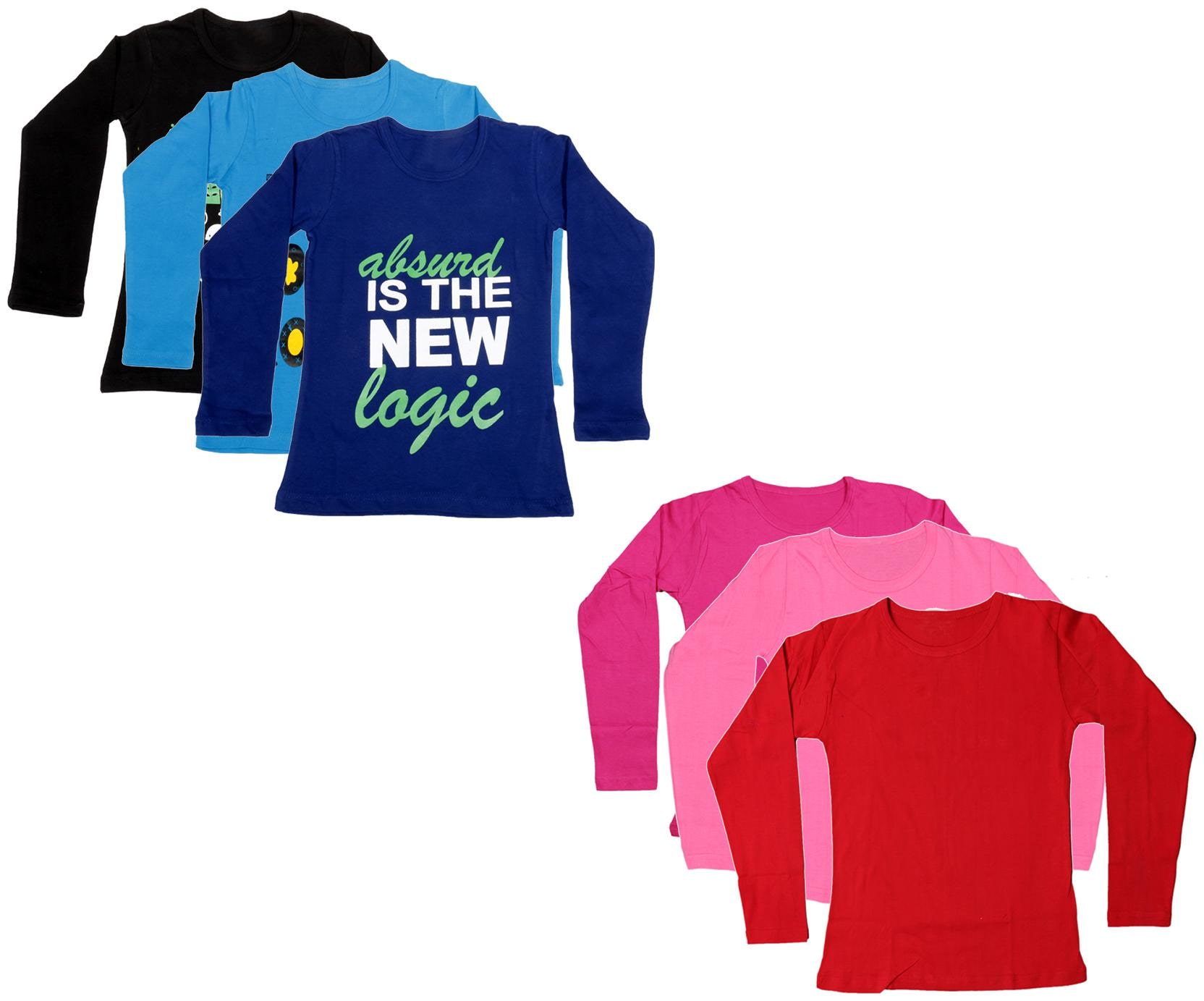 

Indiweaves Girl Cotton Printed T shirt - Multi