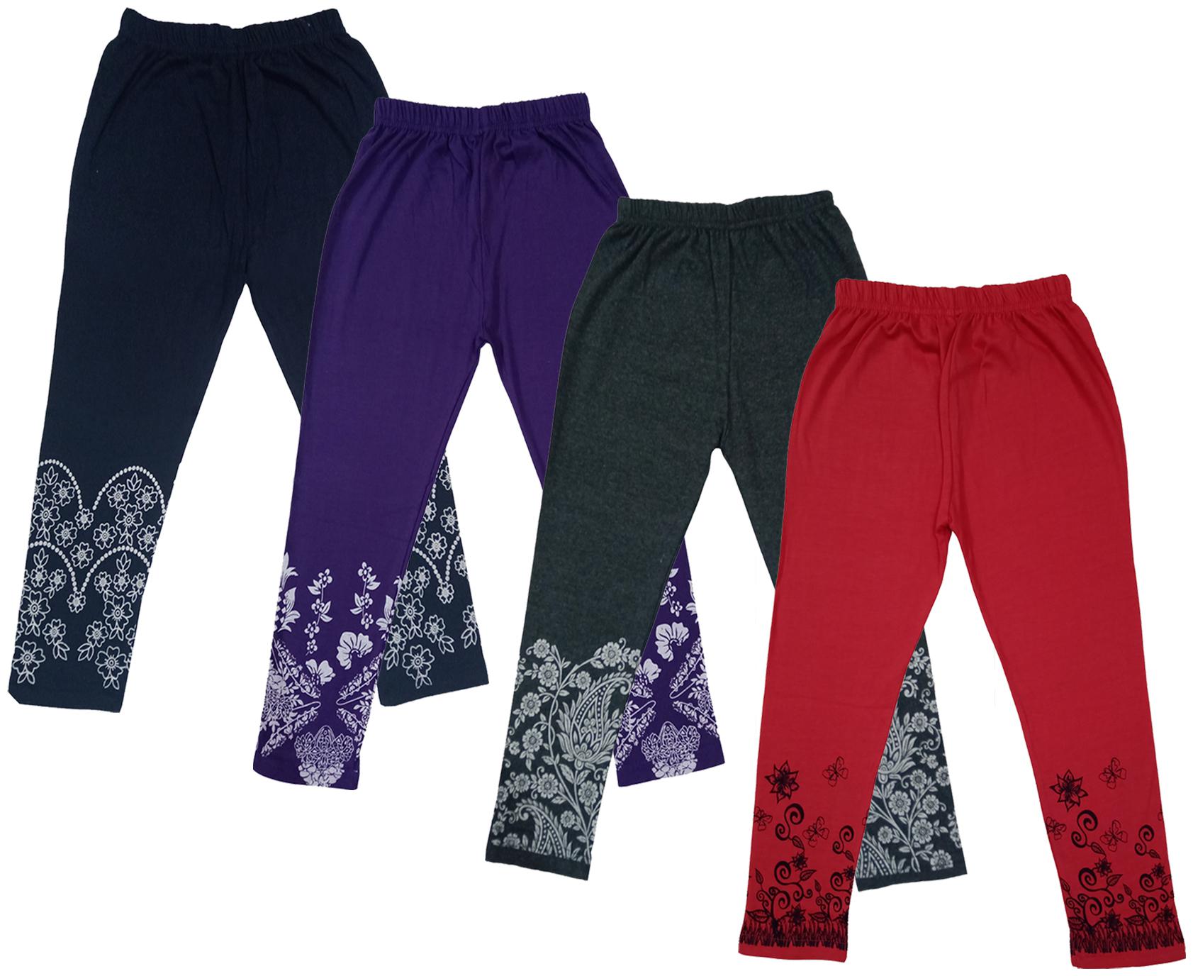 

Indiweaves Girl Cotton Printed Capri - Multi
