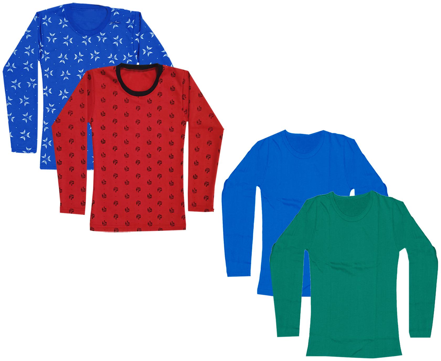 

Indiweaves Girl Cotton Printed T shirt - Multi