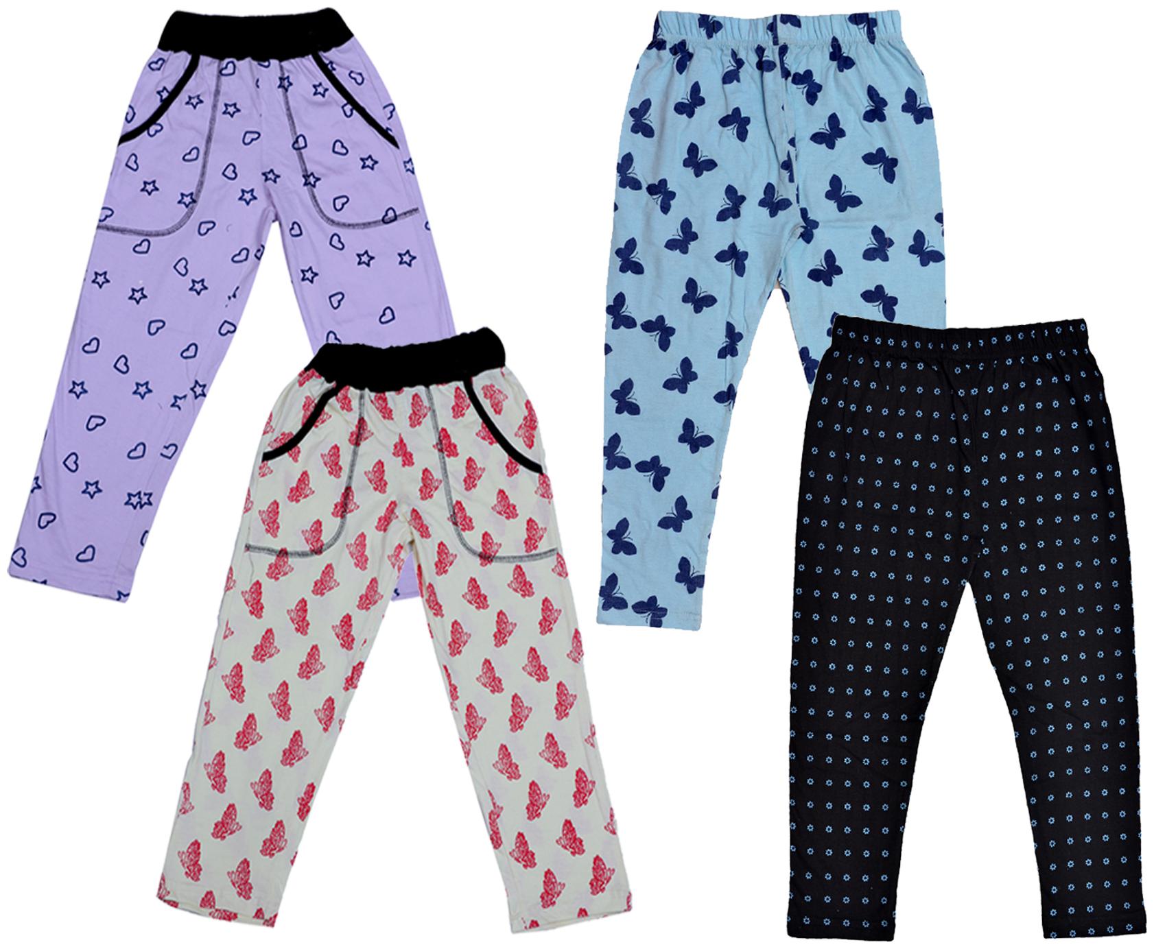 

Indiweaves Girl Cotton Printed Capri - Multi