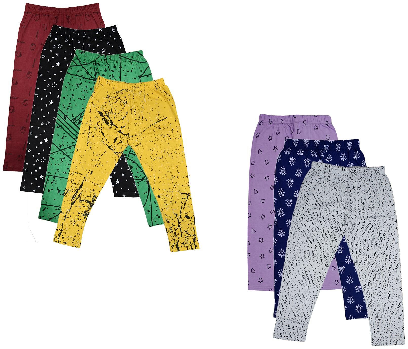 

Indiweaves Girl Cotton Printed Capri - Multi