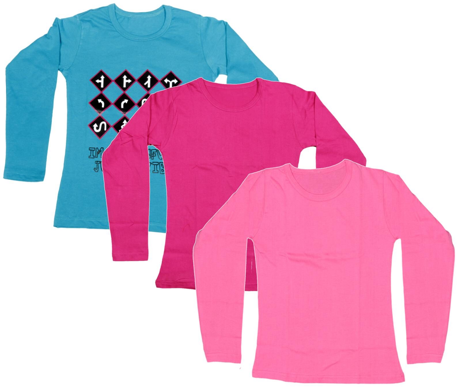 

Indiweaves Girl Cotton Printed T shirt - Multi