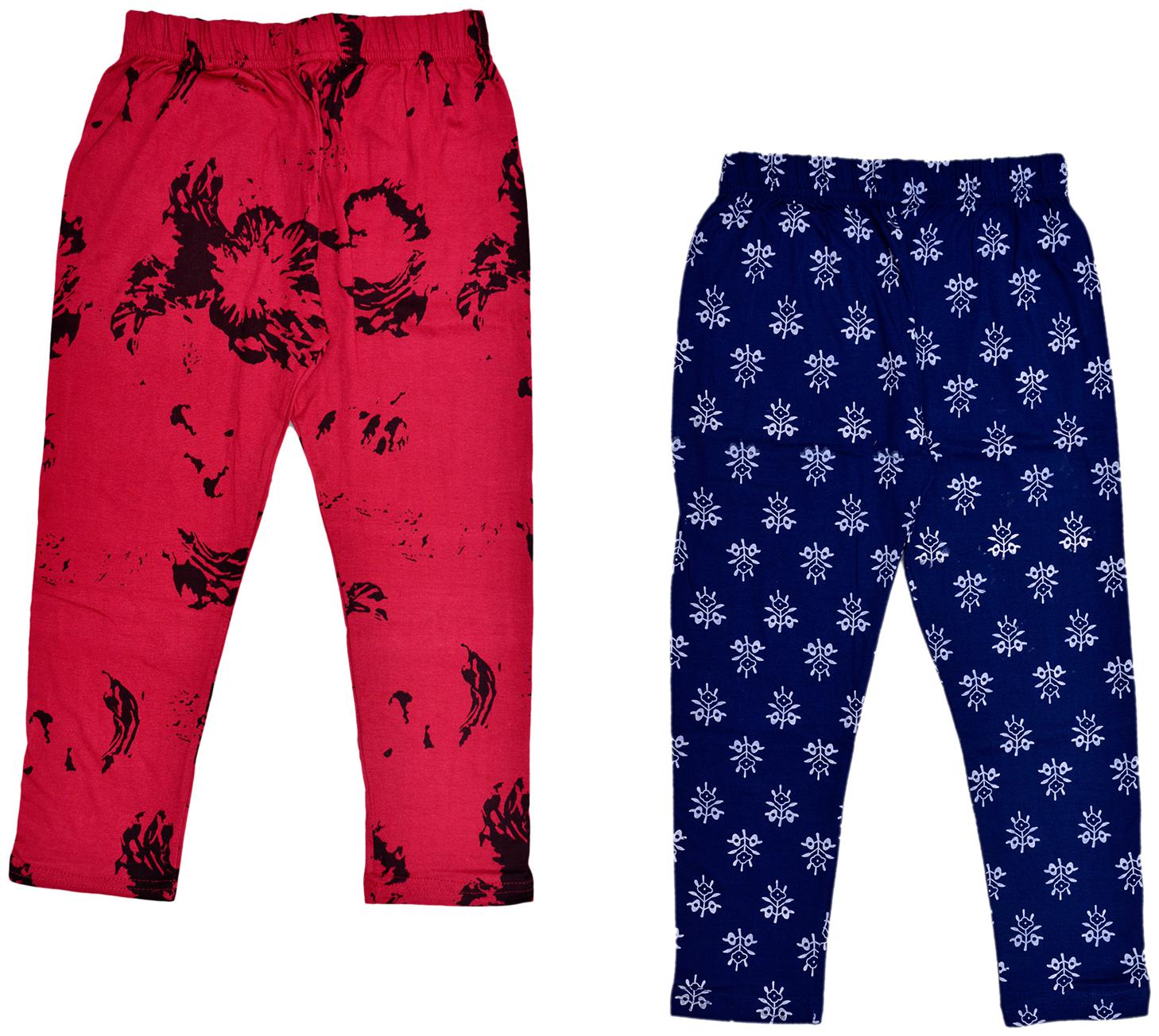 

Indiweaves Girl Cotton Printed Capri - Multi