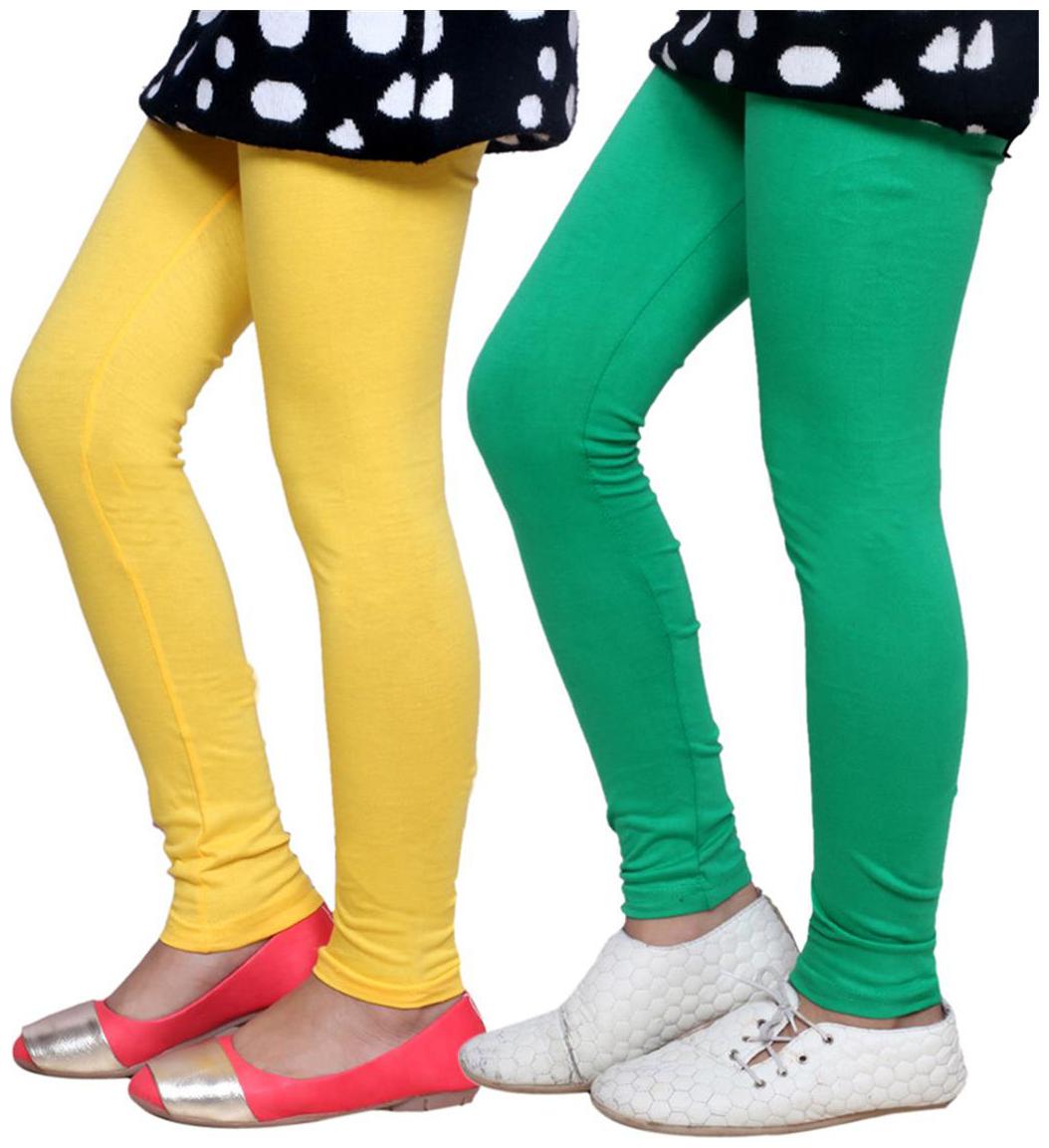 

IndiWeaves Kid s Super Soft Cotton Leggings (Set of 2)