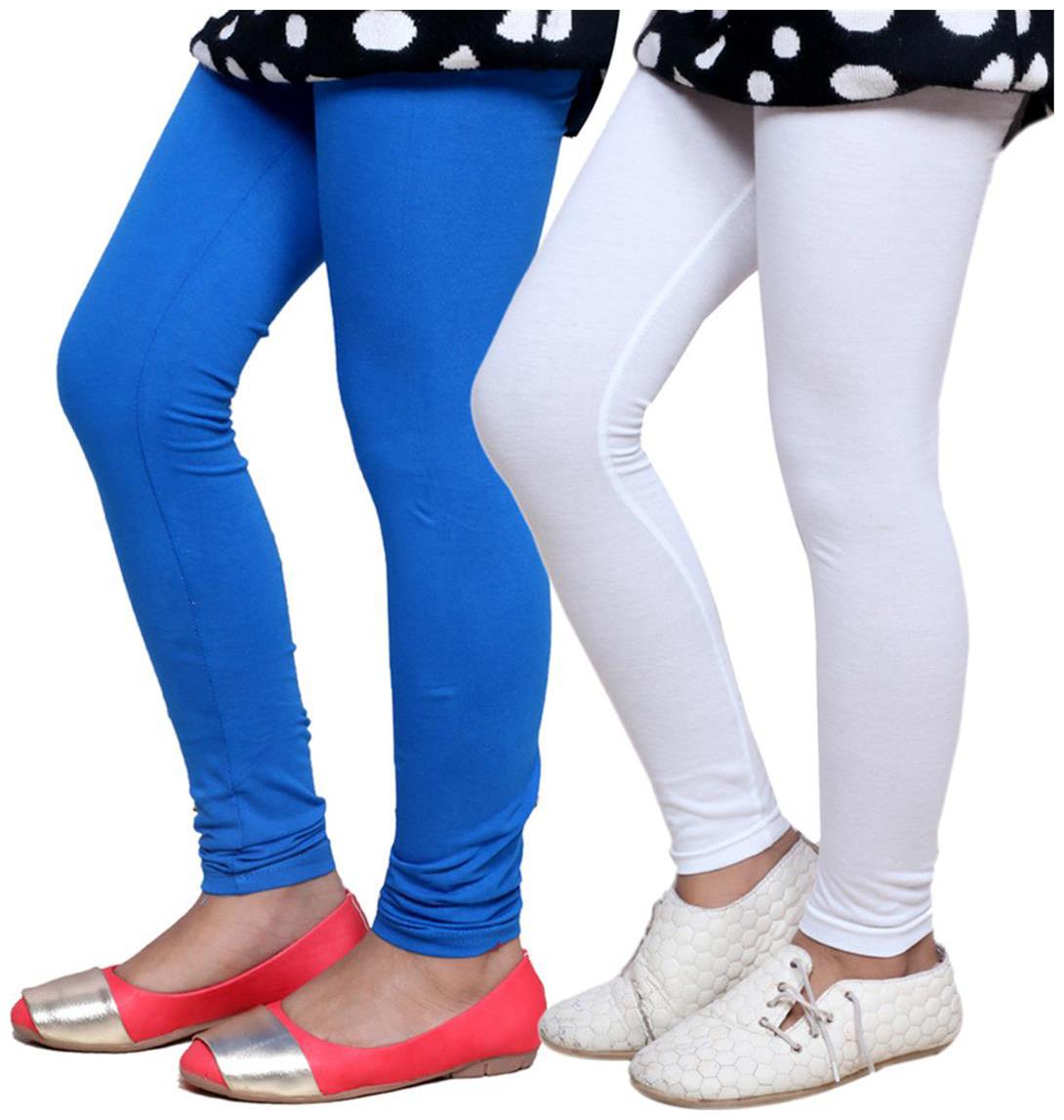 

IndiWeaves Kid s Super Soft Cotton Leggings (Set of 2)