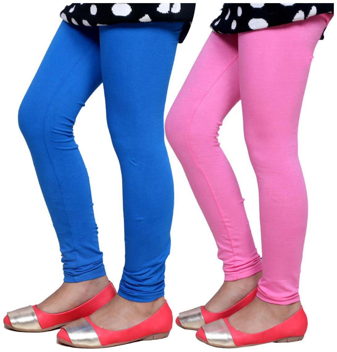 

IndiWeaves Kid s Super Soft Cotton Leggings (Set of 2)