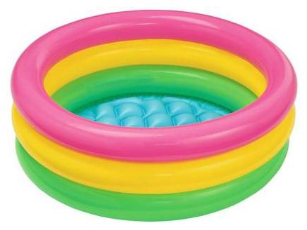 

Inflatable 2 ft Kids Swimming Pool 2 ft Inflatable Bath Tub for Kids Water Pool for Toddlers Kiddie Pool Multicolor (Pack of 1)