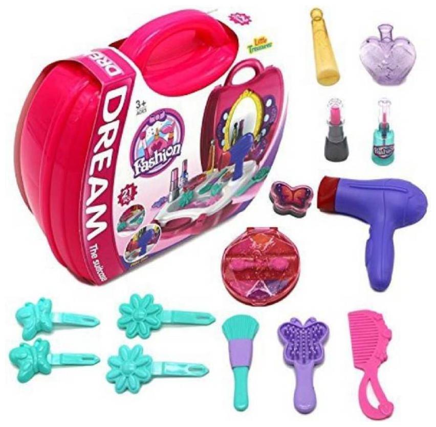 

Inrange Kids new Kids Dream fashion kit set Dream Beauty Set Suitcase Kit Toys For Kids