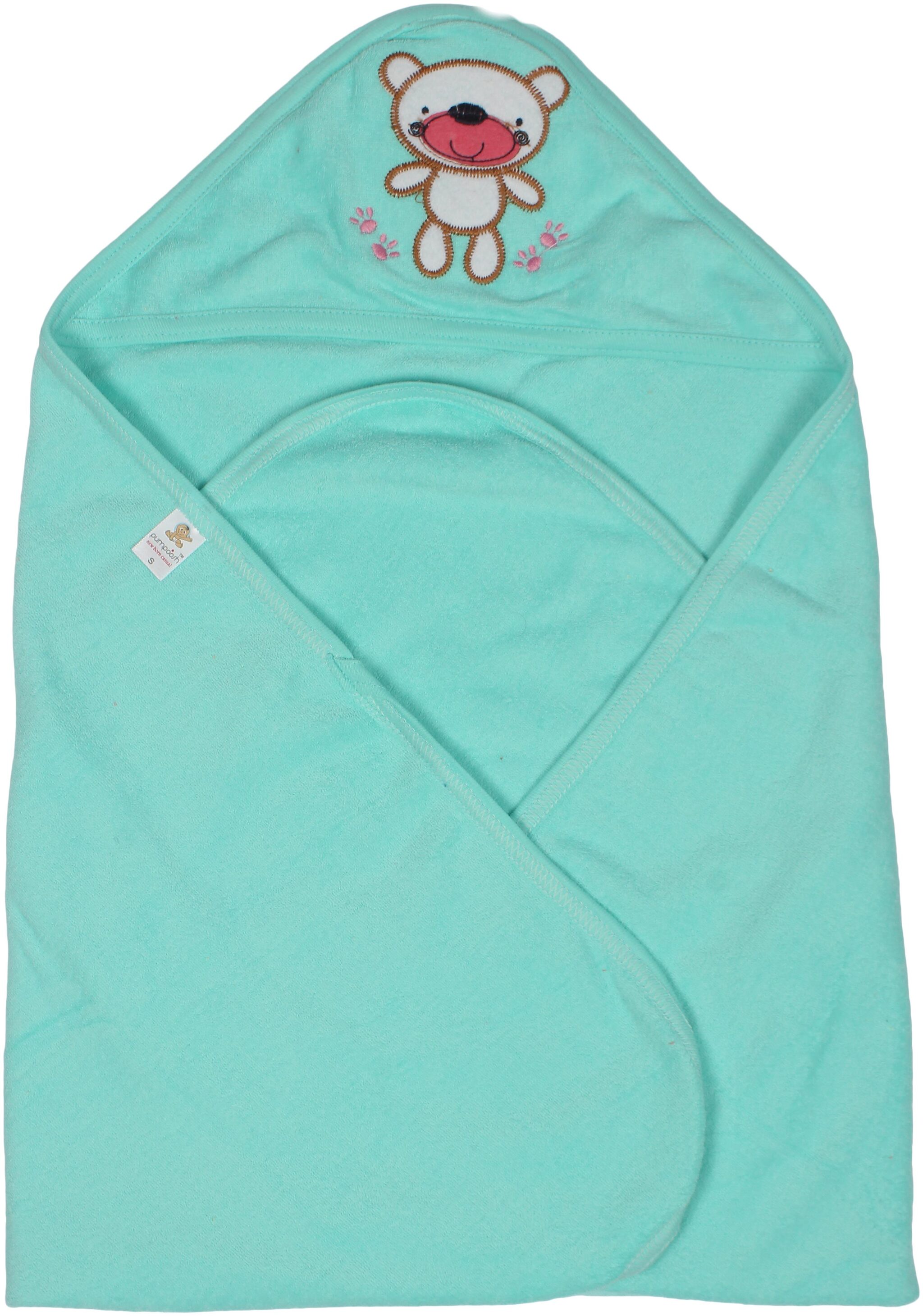 

INSTABUYZ Soft Cotton Double Layer Baby Towel for New Born Baby