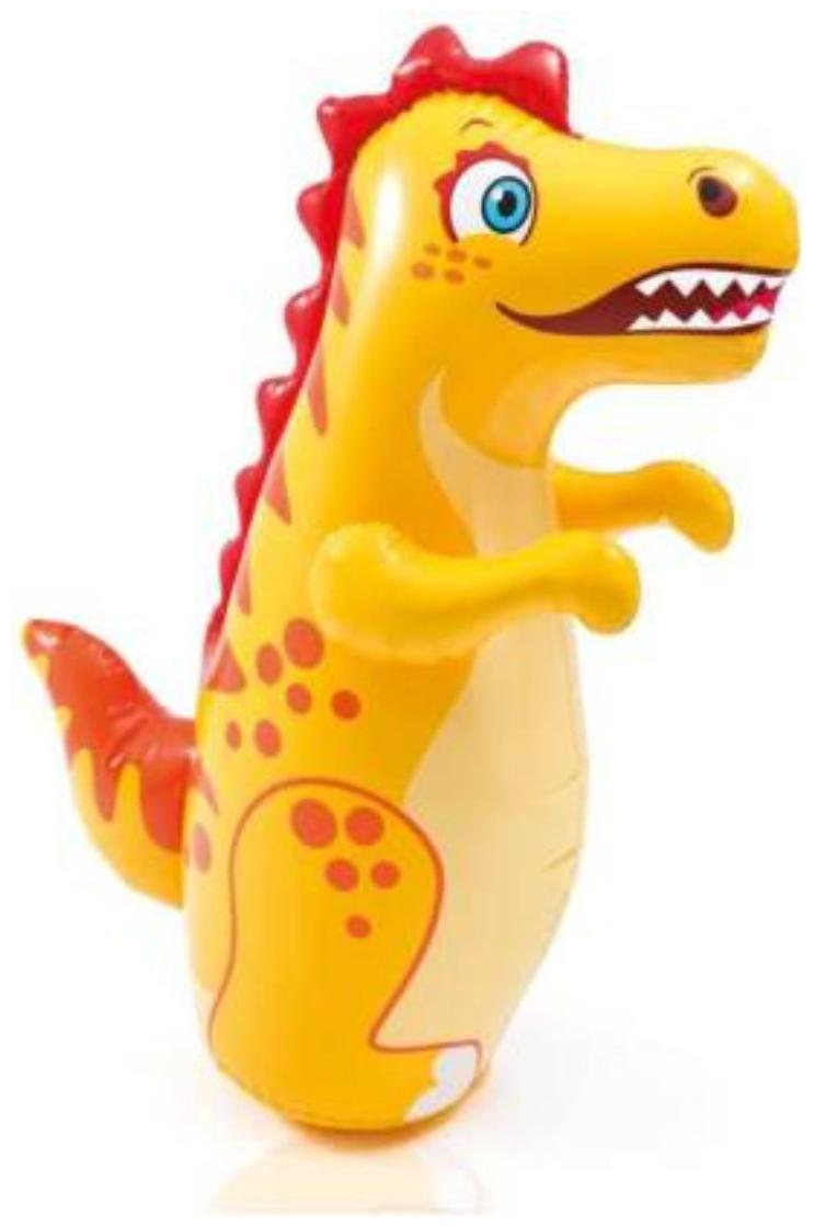 

INTEX Original Inflatable Dinosaur Hit Me Inflatable Bouncer Play Gym Inflatable Play Gym (Yellow)