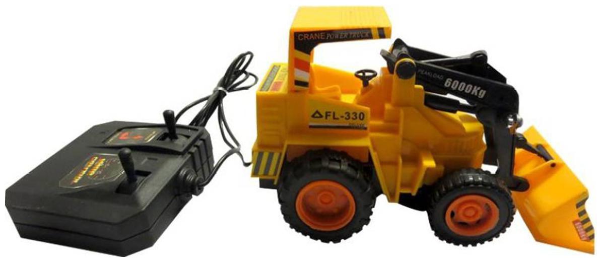 

Jcb Construction Truck Toy with Wire Remote Control For Boys Girls DUDE-07