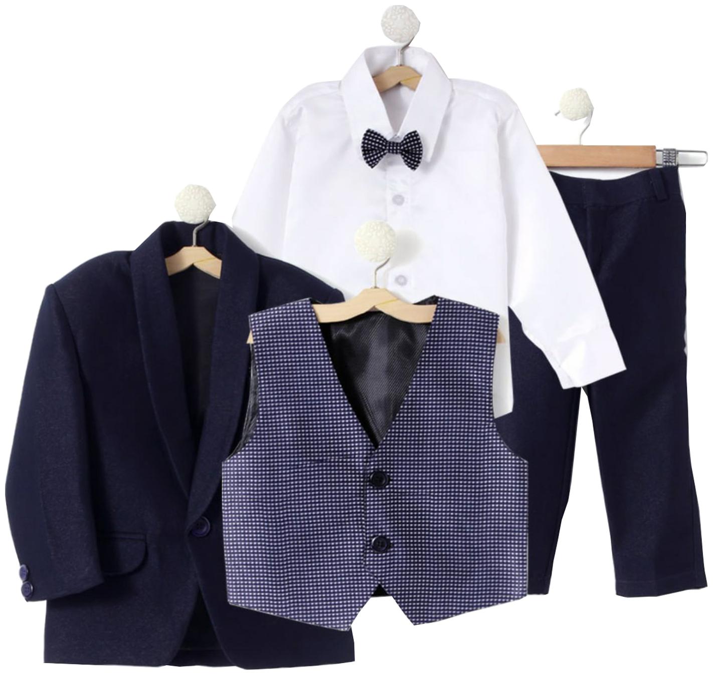 

Jeetethnics Blended Self design Top Bottom Set - Blue
