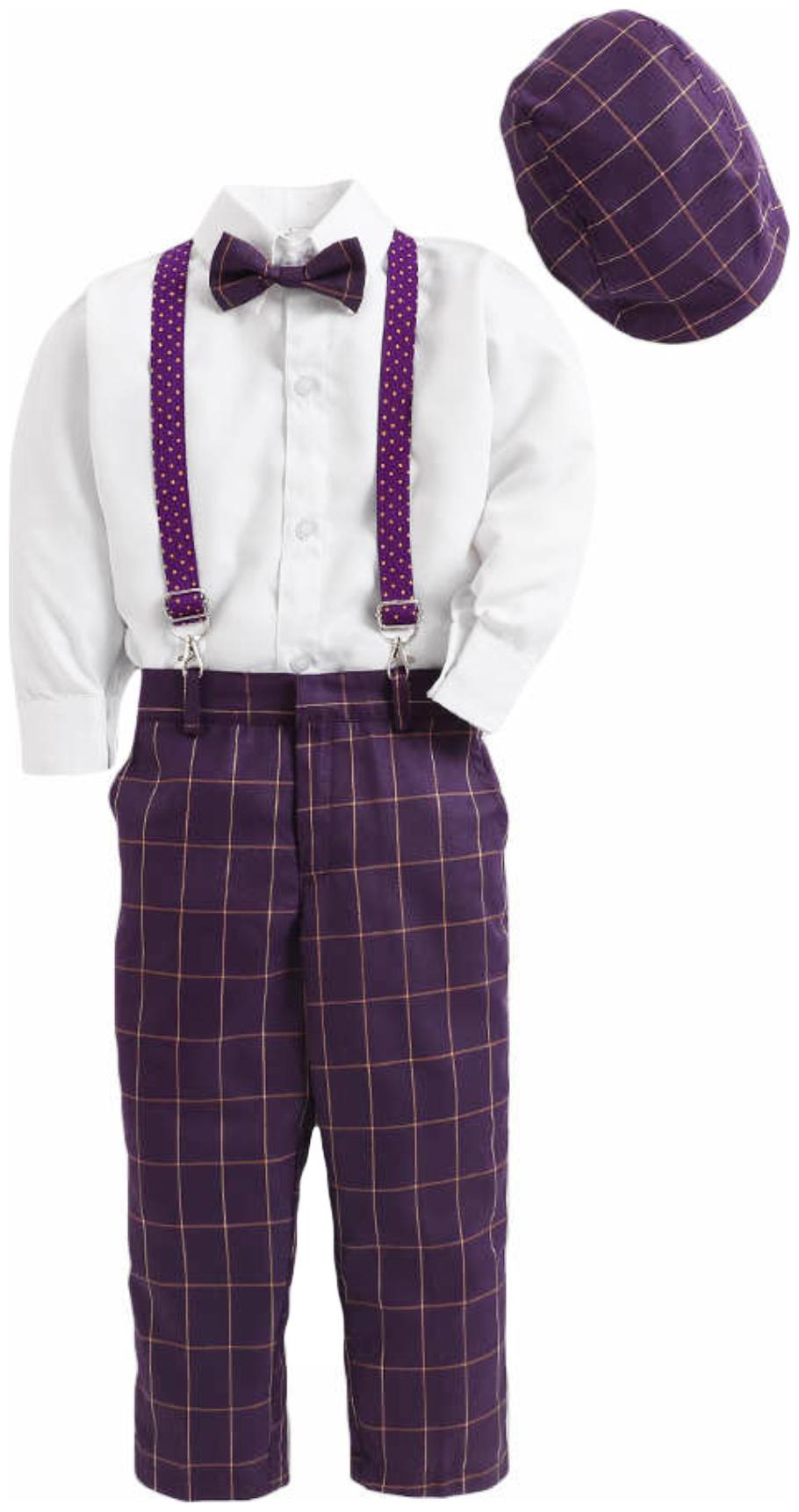 

Jeetethnics Blended Solid Top Bottom Set - Purple White