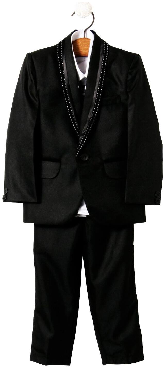 Jeetethnics Blended Self design Top & Bottom Set - Black